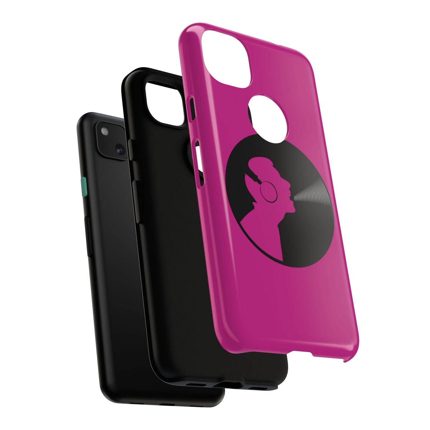 Stylish Phone Case for Music Lovers, Vibrant Tough Cases, Custom iPhone Cover, Gift for Her, Trendy Accessories