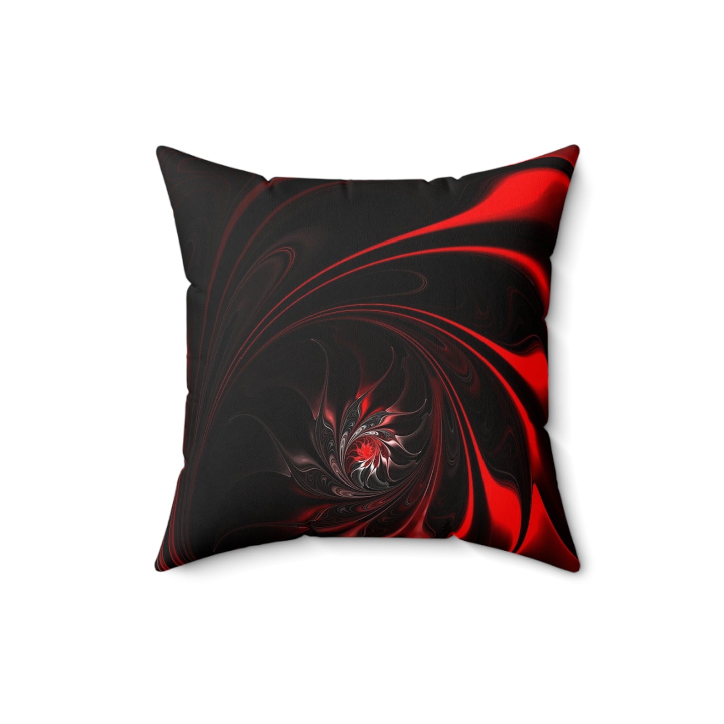 Bold Swirl Design Pillow, Abstract Home Decor Cushion, Modern Living Room Accessory