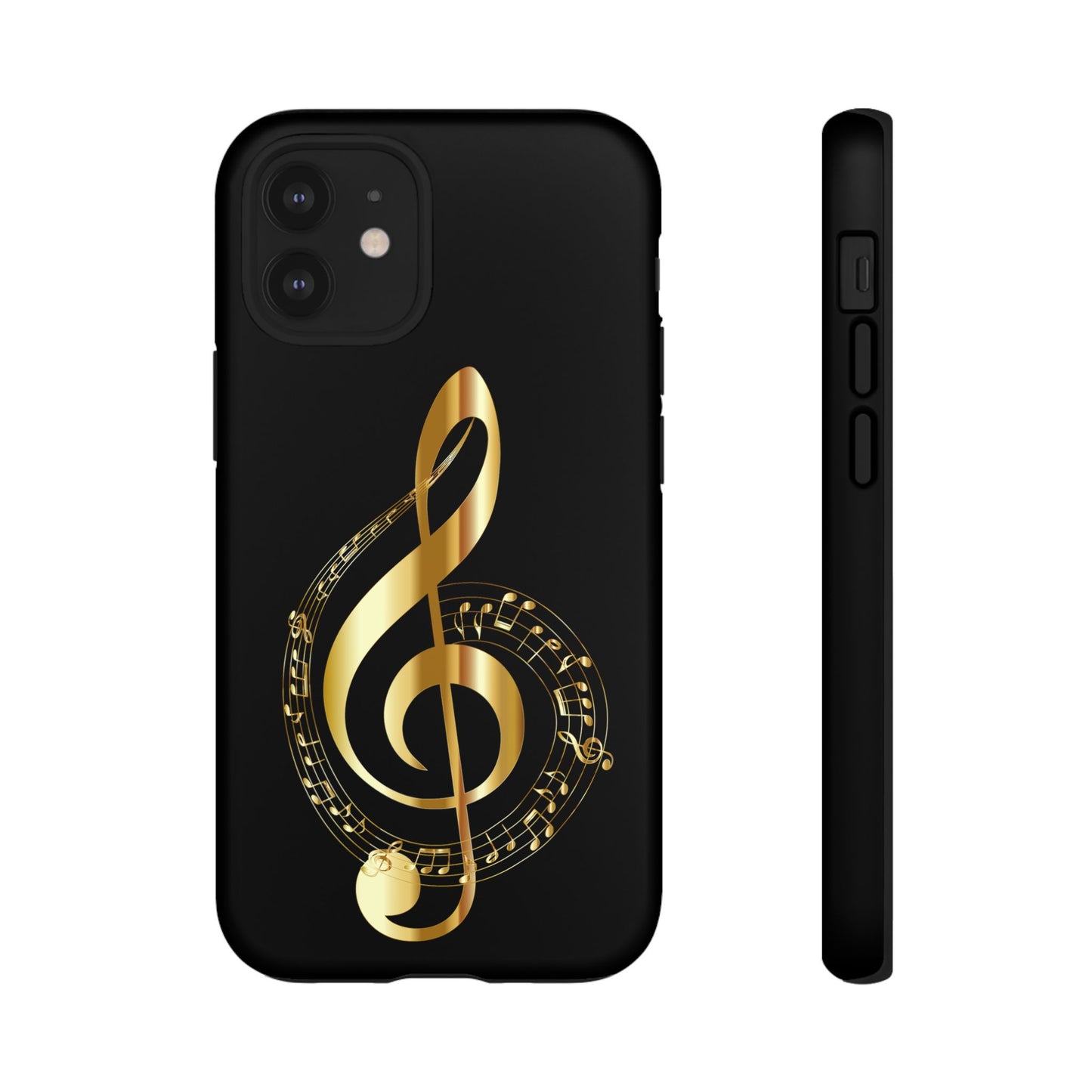 Tough Cases black gold musical Note
