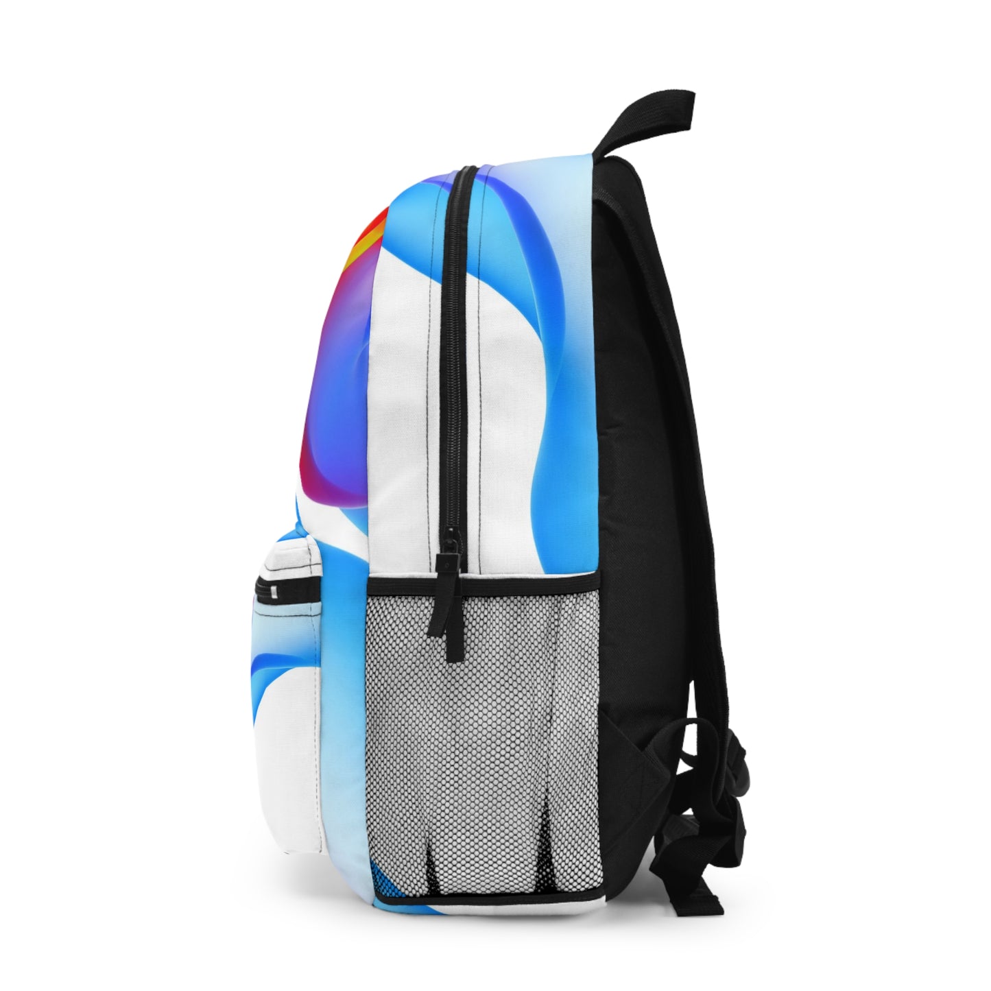 Vibrant Art Backpack, Colorful School Bag, Trendy Travel Backpack, Unique Design Rucksack, Festival Gear, Gifts for Artists