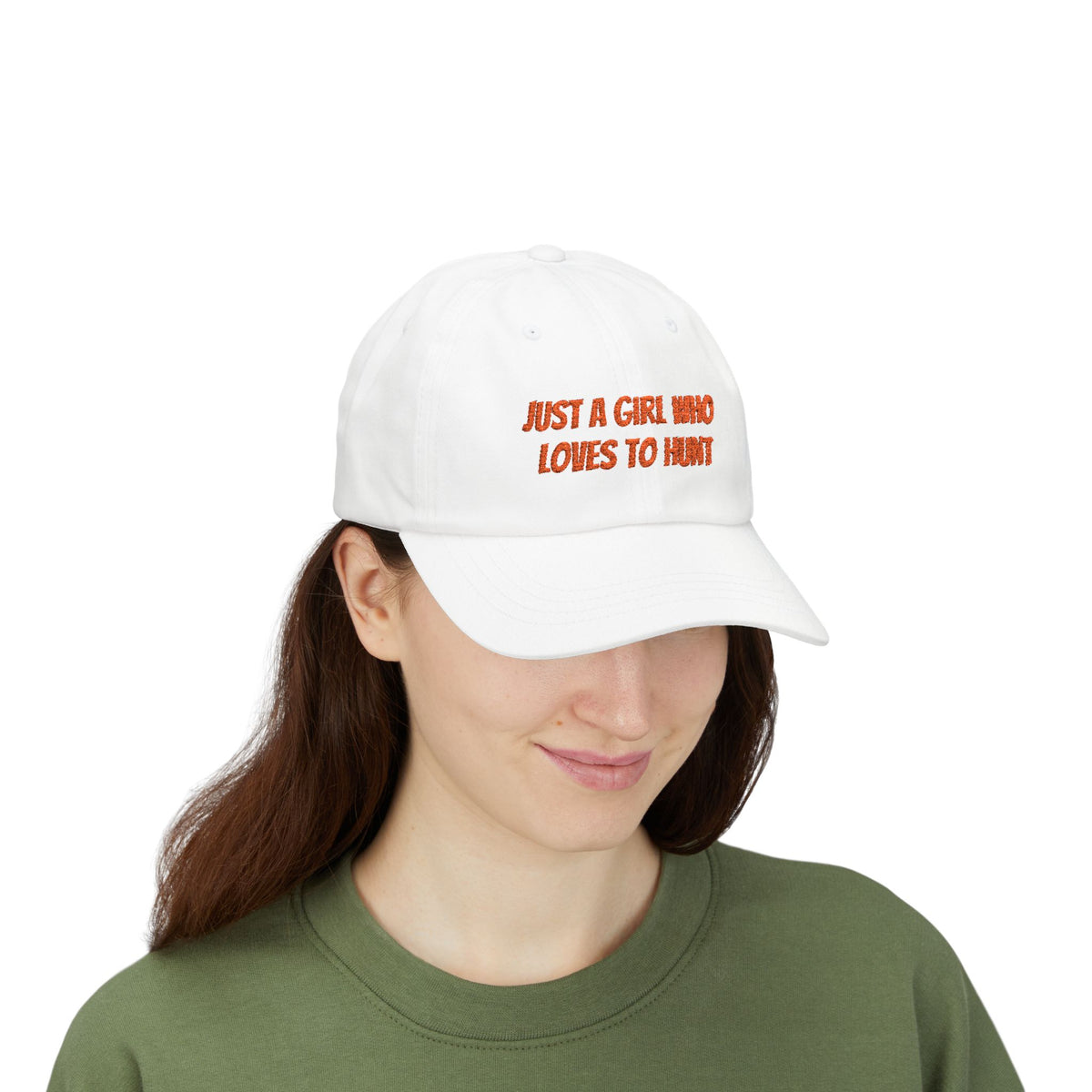 Just a Girl Who Loves to Hunt Cap