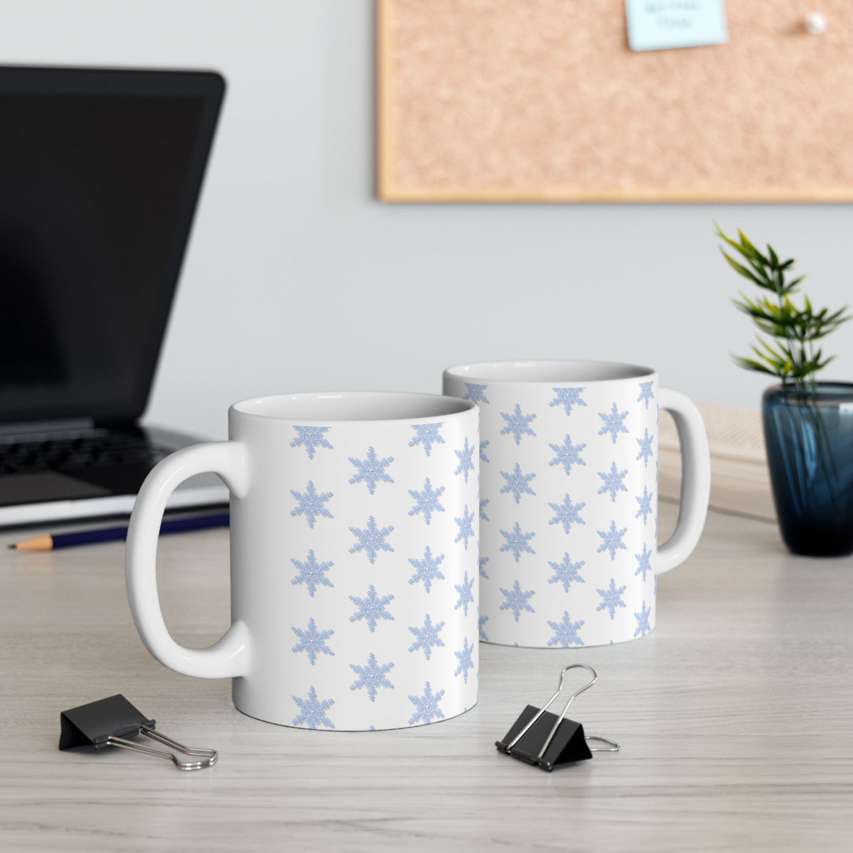 Ceramic Star Pattern Mug - Cozy Home Vibe, Perfect Gift for Winter, Unique Coffee Cup, Ideal for Birthdays, Holidays, and Cozy Gatherings