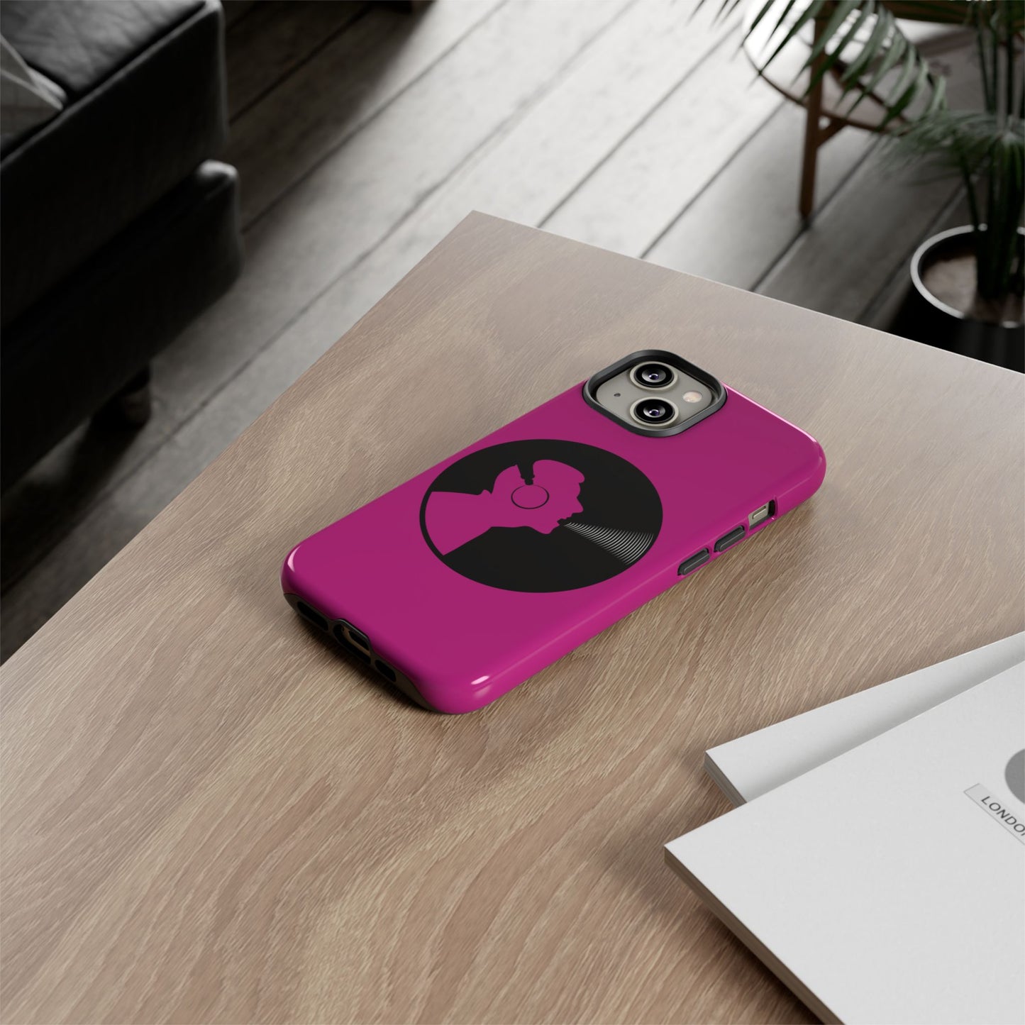 Stylish Phone Case for Music Lovers, Vibrant Tough Cases, Custom iPhone Cover, Gift for Her, Trendy Accessories