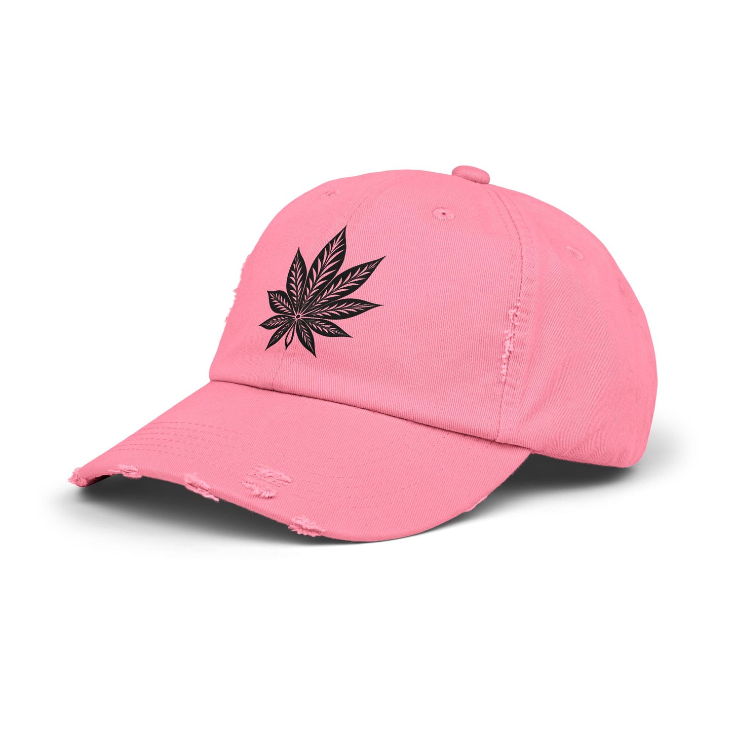 Distressed Embroidered Cap, Unisex Fashion Hat, Streetwear Accessory, Trendy Casual Wear, Gift for Him or Her