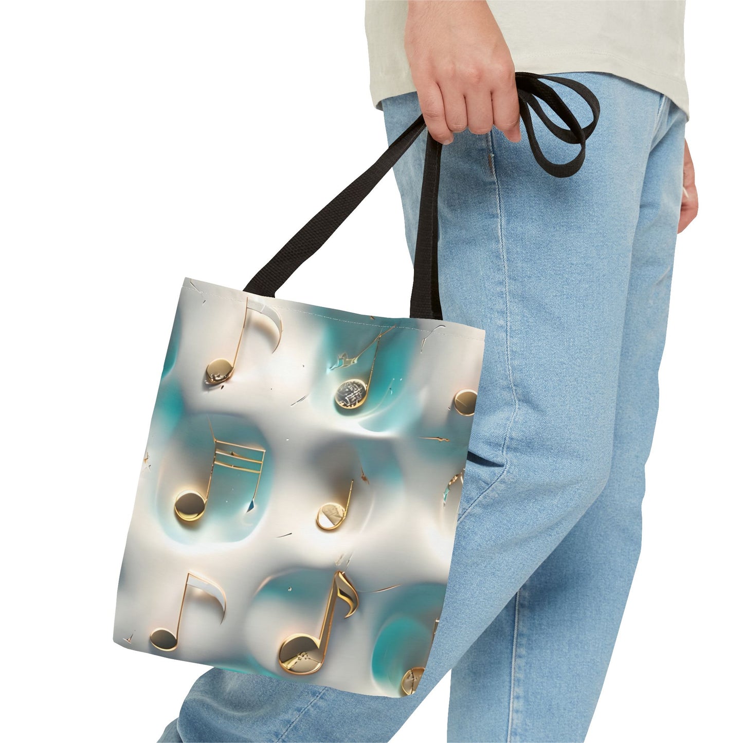 Musical Dreams Tote Bag - Perfect for Music Lovers