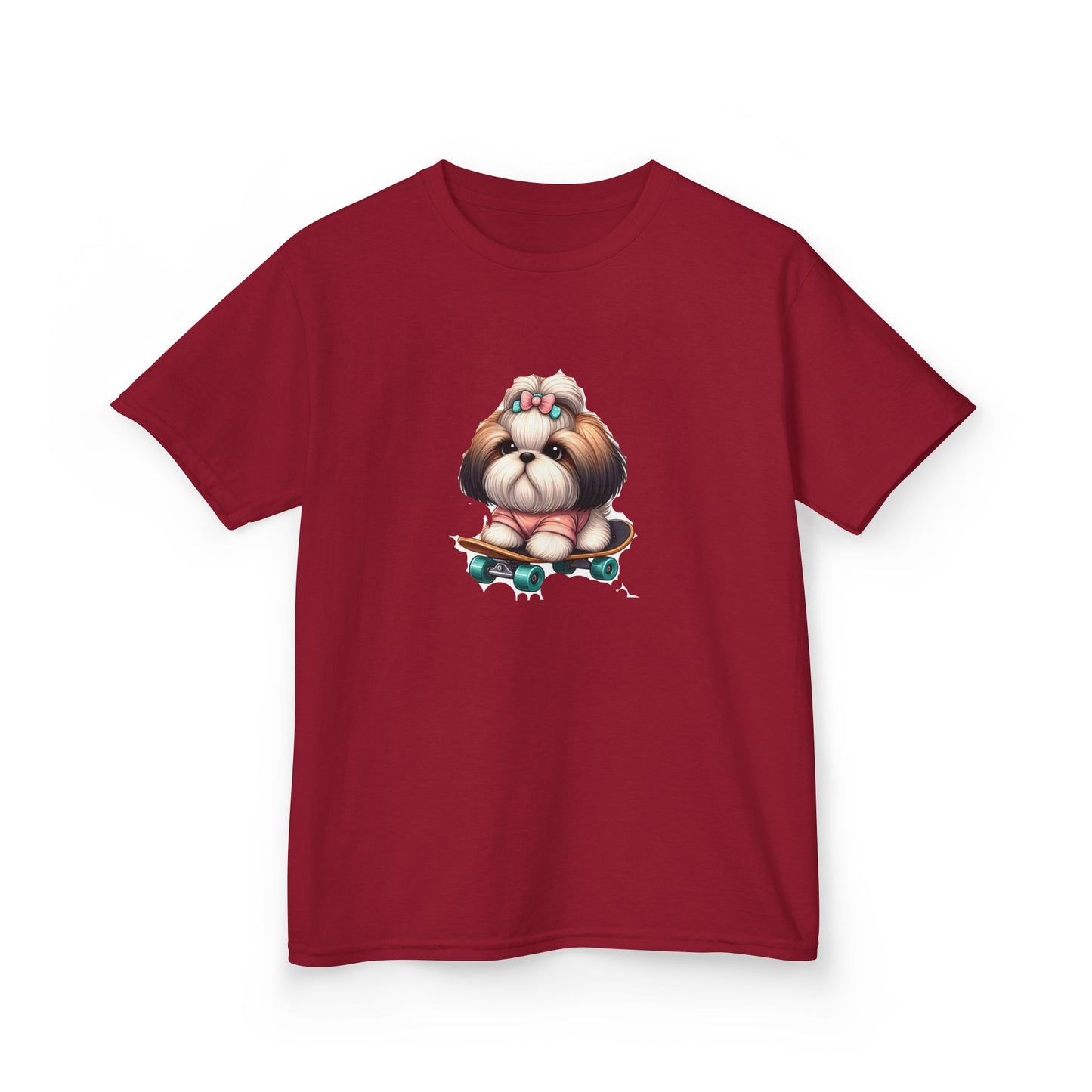Kids Heavy CottonTee - skateboard
