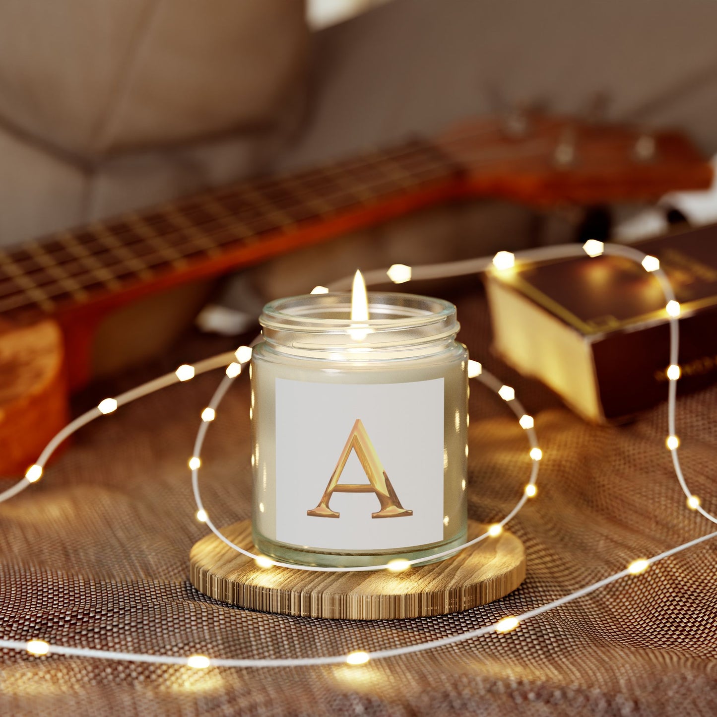 Personalized Scented Candles | Coconut Apricot Wax | Customizable Gifts for Home Decor, Self-Care, Birthdays, or Holidays