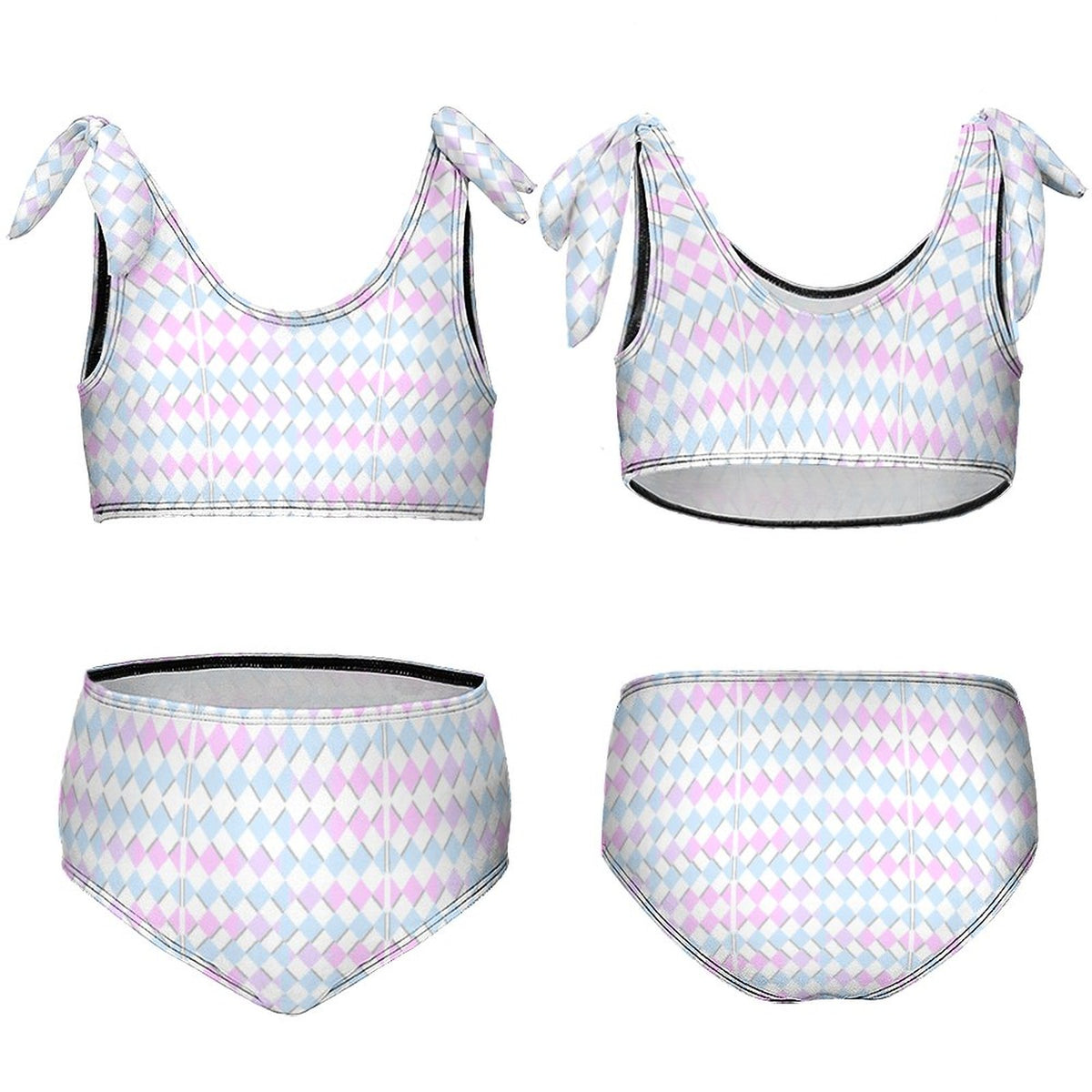 Beach Sports 2-Piece Swimsuit for Girls