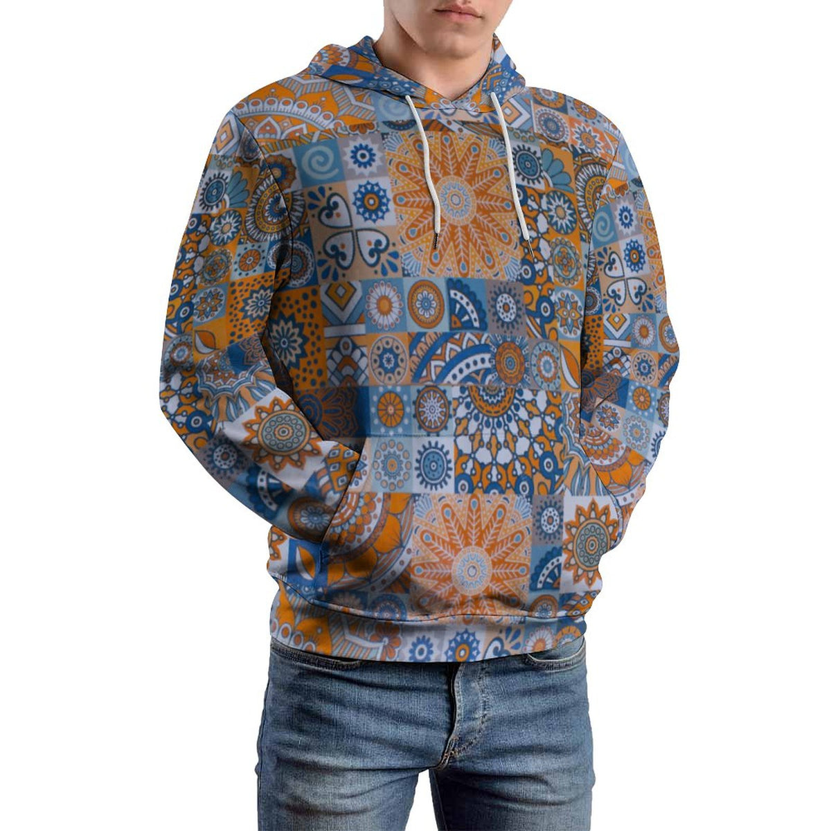 Custom Design Cool Hoodie with Double-layer Cap