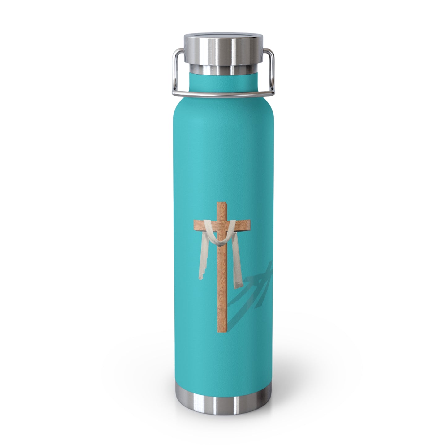 Inspirational Copper Vacuum Insulated Bottle, Faith, Style, Travel, Gifts, Christian