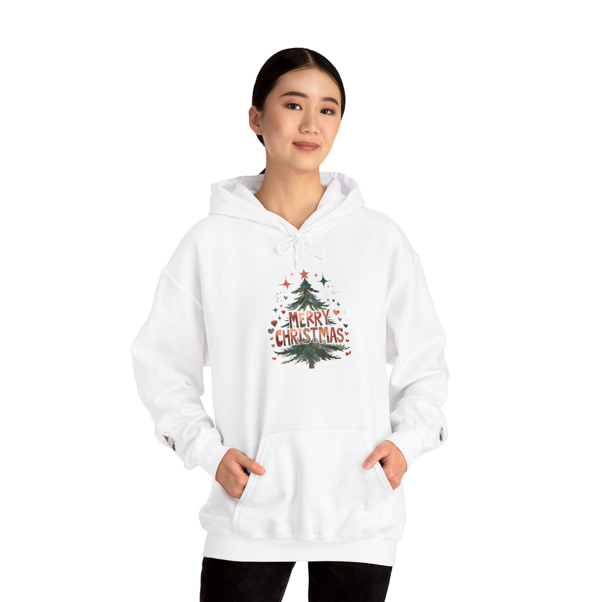 Unisex Heavy Blend™ Hooded Sweatshirt - Merry Christmas