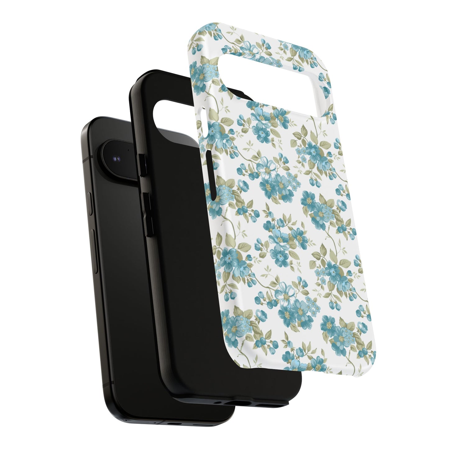 Floral Phone Case - Tough Cases, Durable Phone Cover, Cute Floral Design, Gift for Her, Trendy Phone Accessory, Spring Style