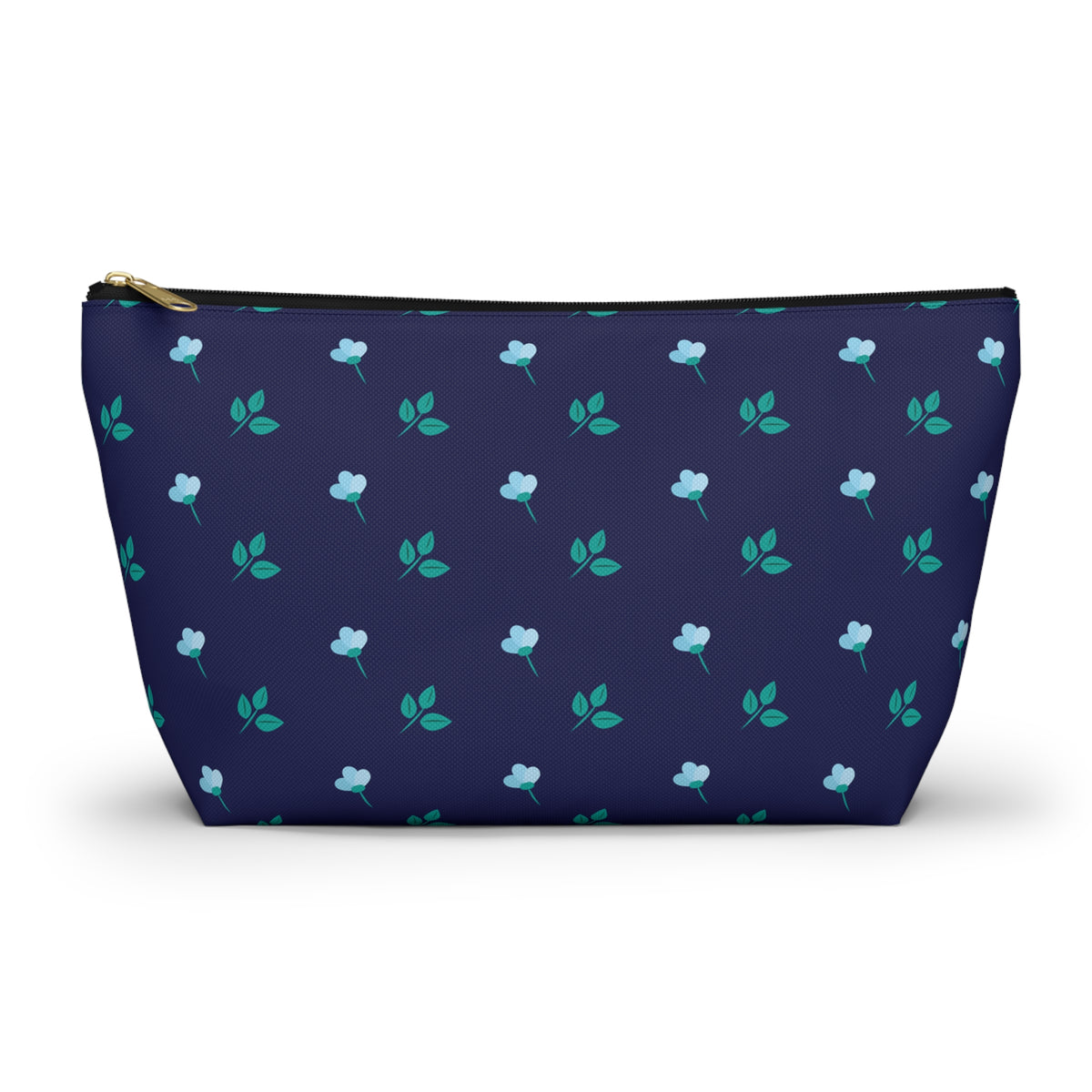 Floral Accessory Pouch, Botanical Makeup Bag, Travel Organizer, Gift for Her, Floral Design Pouch, Everyday Essentials