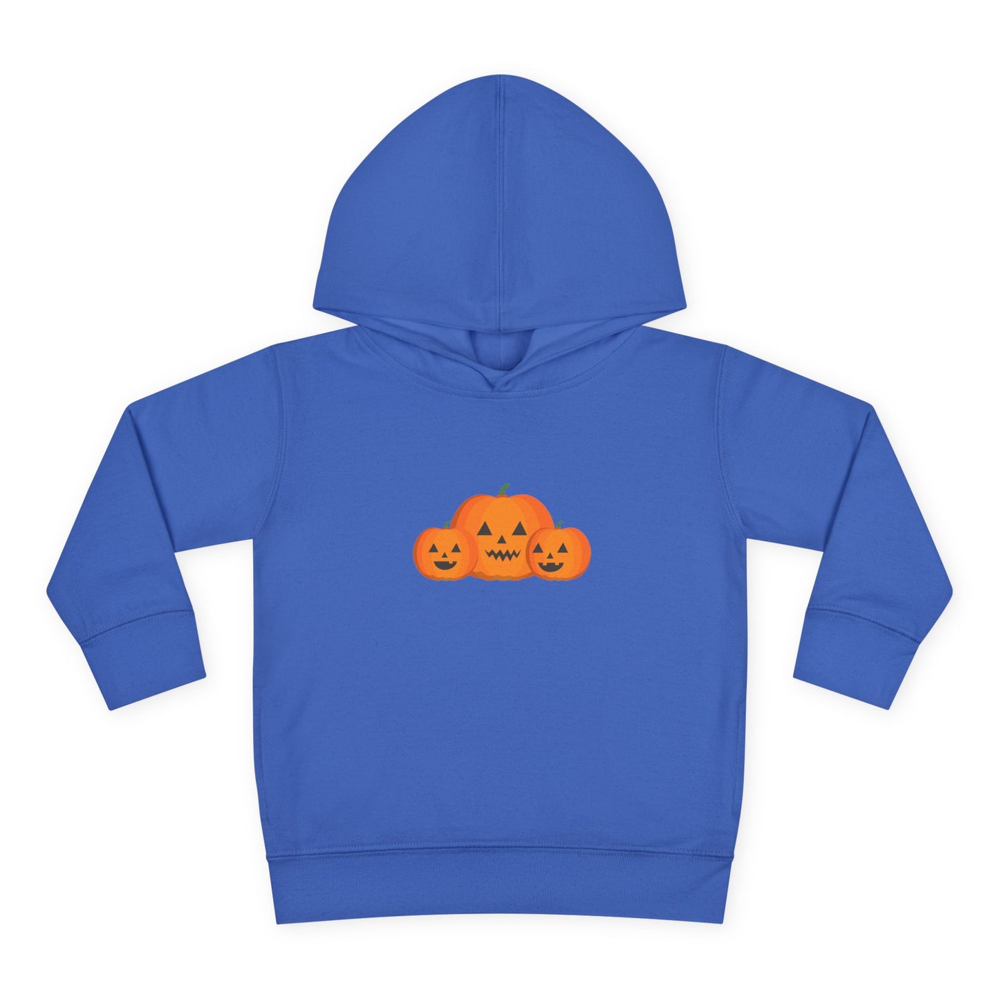 Halloween Pumpkin Toddler Hoodie, Cozy Autumn Wear, Kid's Holiday Sweatshirt, Fall Outfit, Trick-or-Treat Apparel