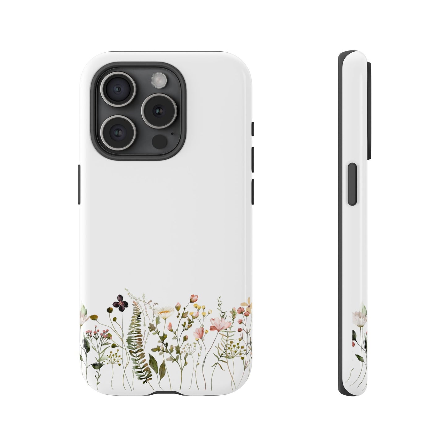Floral Phone Case - Tough Cases for Nature Lovers, Stylish Floral Design, Phone Protection, Gifts for Her, Eco-Friendly Tech Accessories