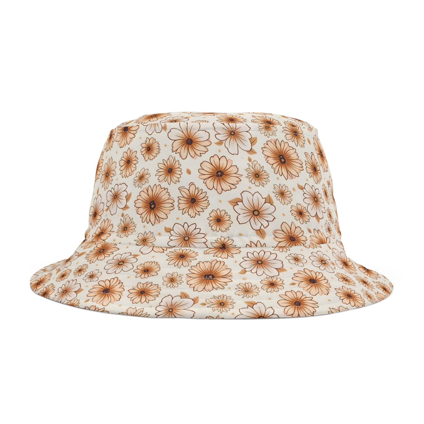 Floral Bucket Hat - Boho Sun Hat, Summer Accessories, Festival Fashion, Mothers Day Gift, Outdoor Style