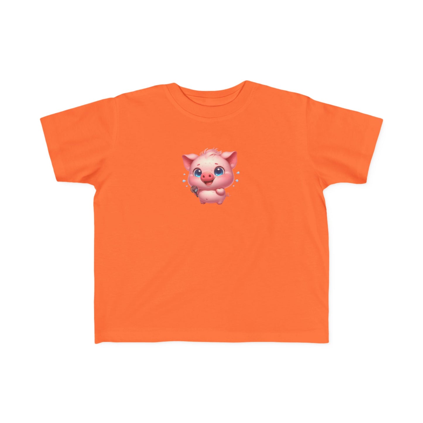 Cute Pig Toddler Tee, Adorable Animal Shirt for Kids, Perfect Baby Gift, Birthday Outfit, Playful Graphic Tee, Toddler Clothing