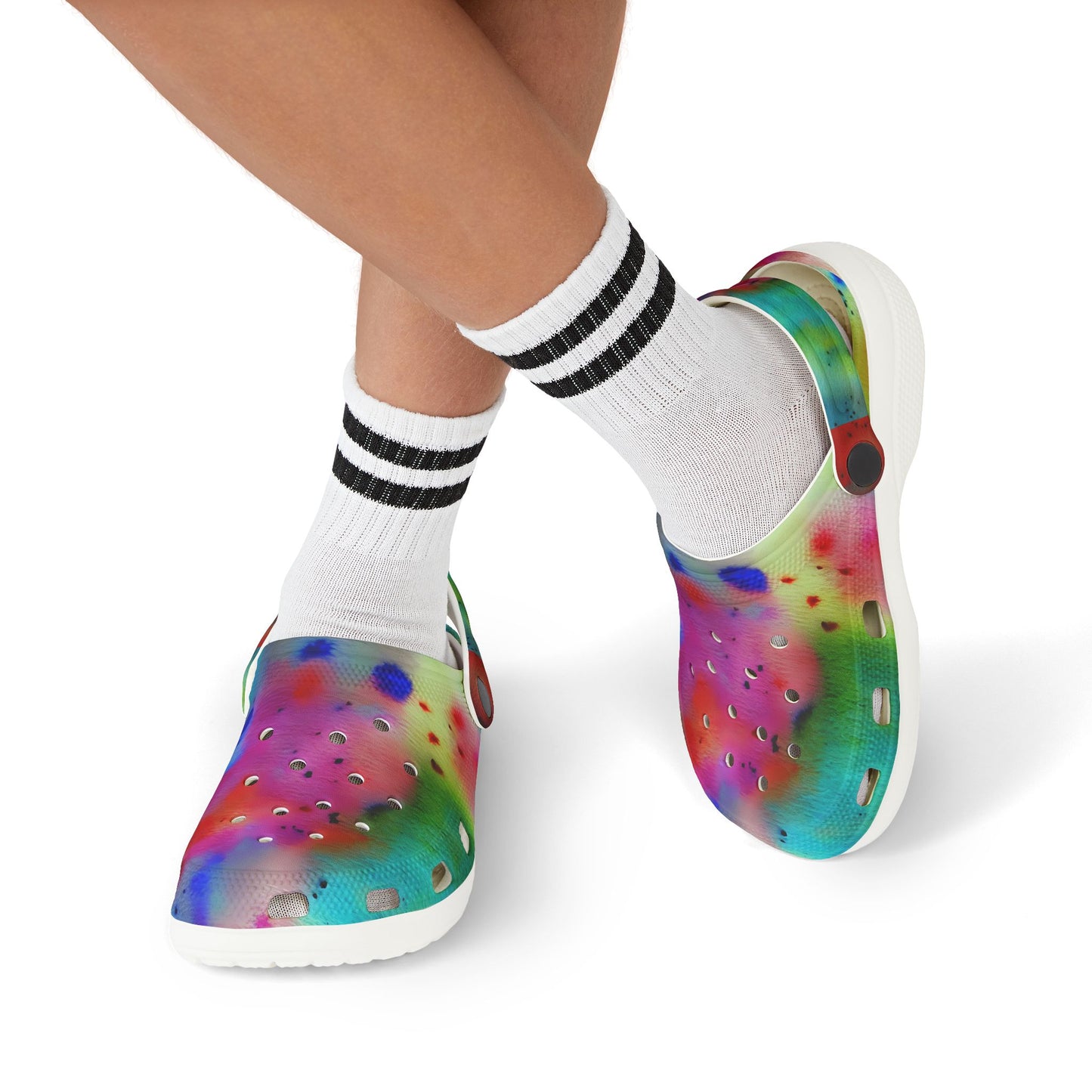 Colorful Kid's EVA Foam Clogs - Fun and Comfortable Footwear for Playtime, Summer Adventures, Parties, and Outdoor Activities