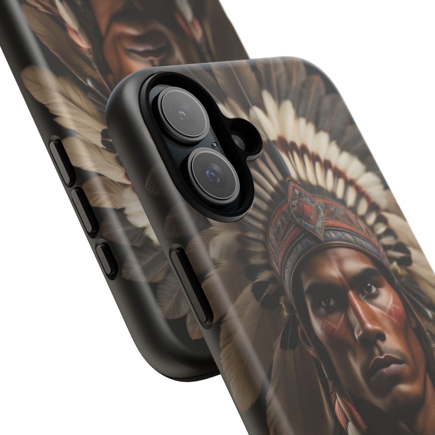 Native American Art Phone Case, Strong Culture Design, Unique Gift for Him or Her, Tough Cases, Customizable Protector, Tribal Style