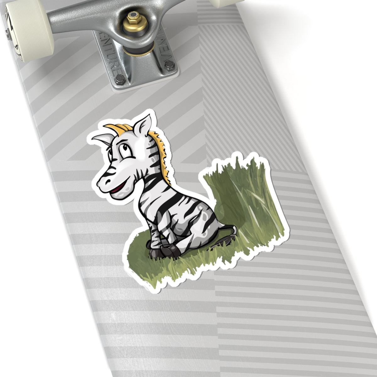 Cute Zebra Kiss-Cut Stickers, Animal Stickers, Laptop Decor, Kids Room Accessories, Fun Party Favors, Gift Items