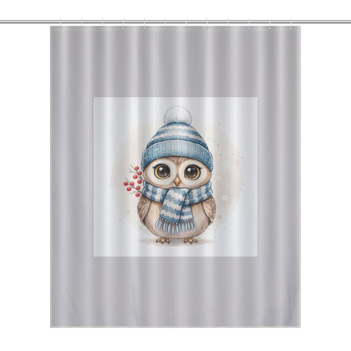 Owl Shower Curtain