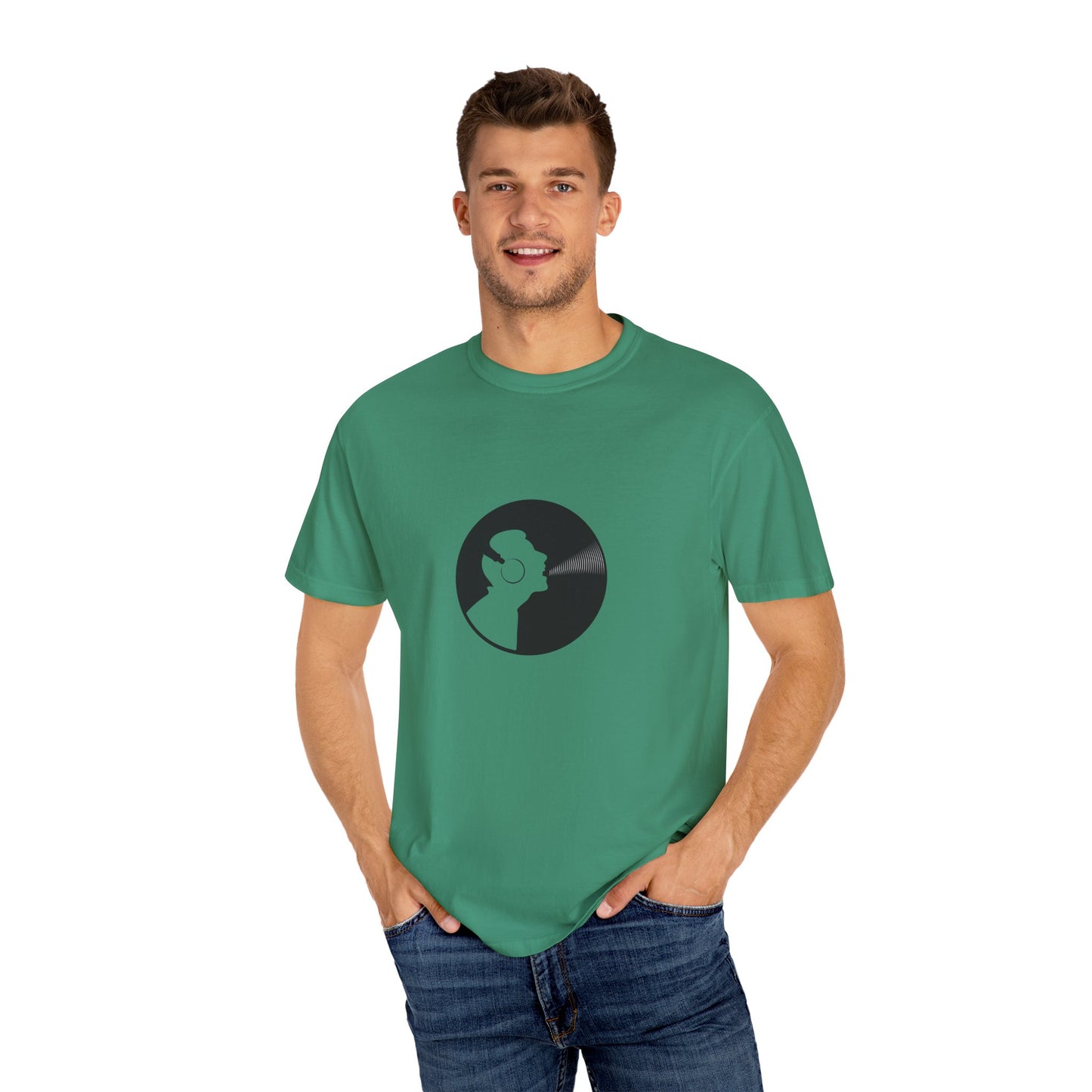 Vibrant Unisex Garment-Dyed T-shirt | Artistic Graphic Tee, Casual Wear, Gift for Him/Her, Summer Fashion, Colorful Apparel