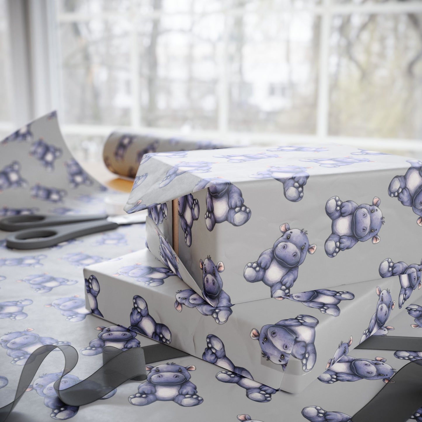 Fun Animal Wrapping Papers | Cute Gift Wrap for Kids, Birthdays, Baby Showers, Holidays, Eco-Friendly, Whimsical Designs