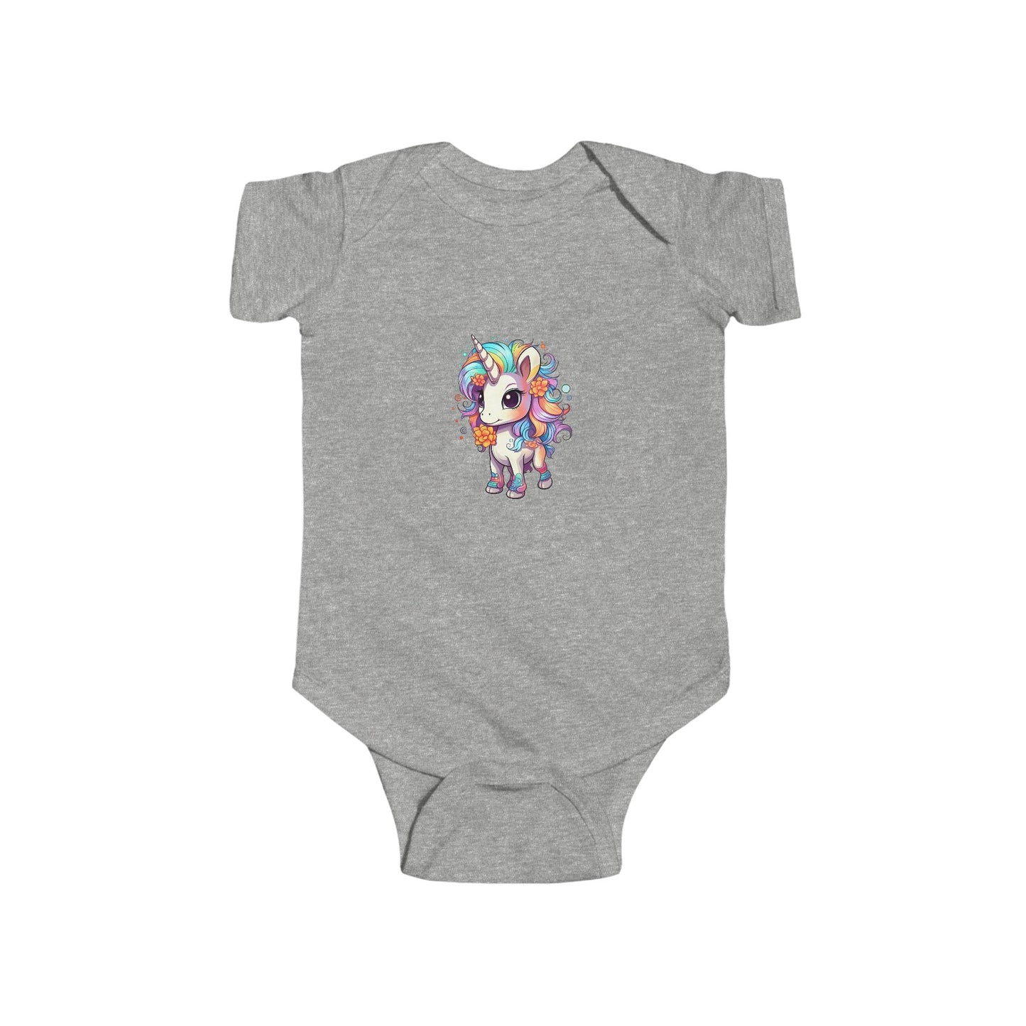Whimsical Unicorn Infant Bodysuit, Cute Baby Apparel, Perfect Newborn Gift, Rainbow Unicorn Onesie, Toddler Outfit