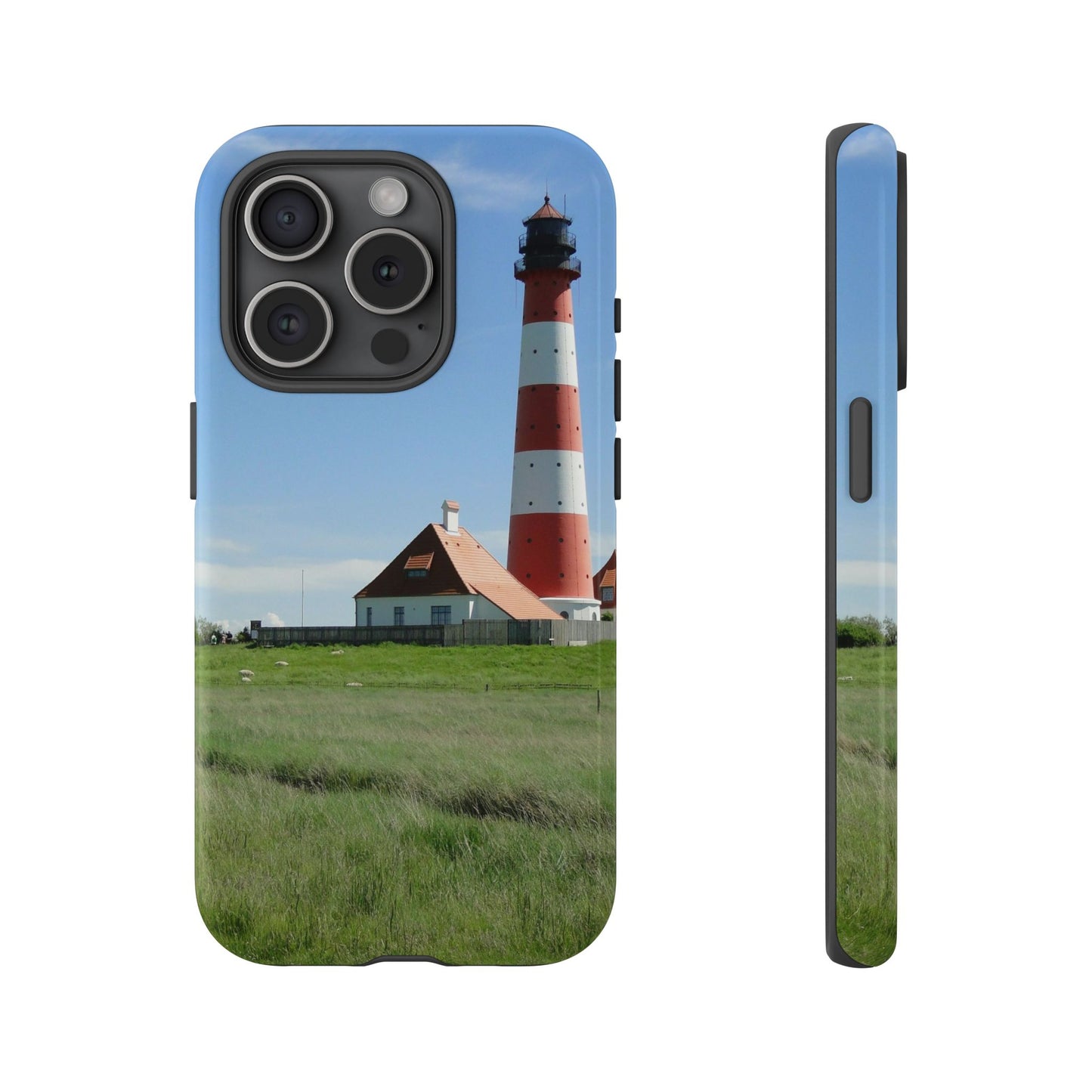 Lighthouse Phone Case - Coastal Vibes, Nautical Gift, Ocean Lover Accessory, Beach Aesthetic, Customizable Design