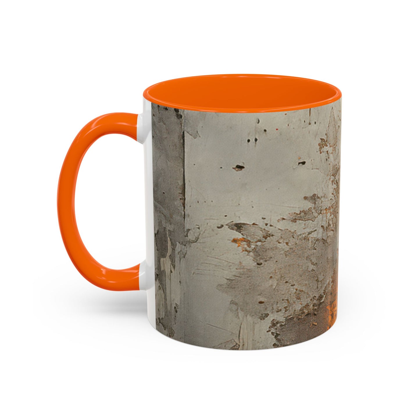 Rustic Accent Coffee Mug, Unique Artistic Mug