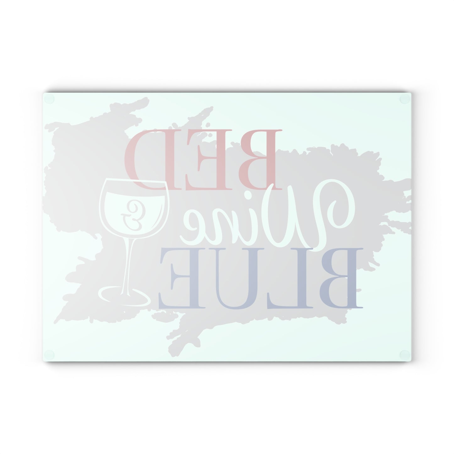 Wine and Cheese Glass Cutting Board, Entertaining Kitchen Decor, Gift for Wine Lovers, Housewarming Gift, Wedding Gift, Kitchen Accessory