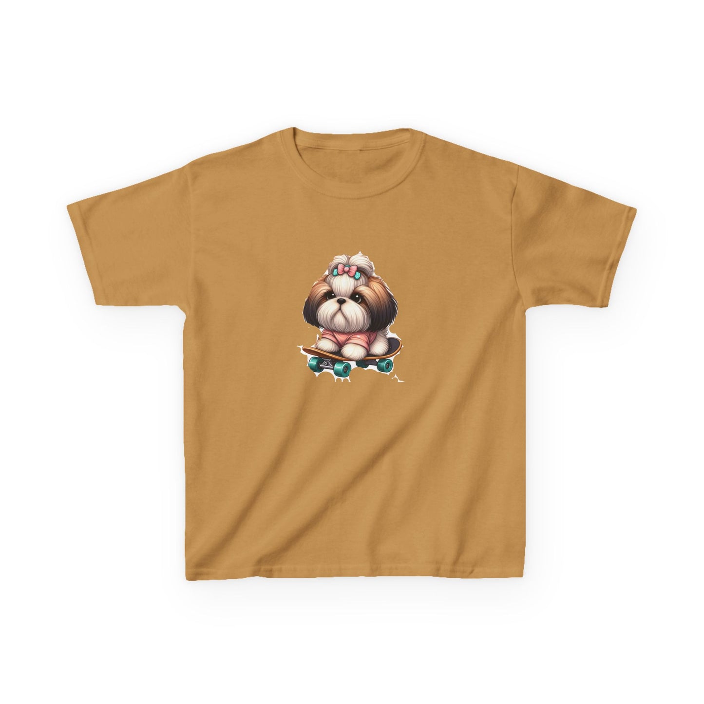 Kids Heavy CottonTee - skateboard