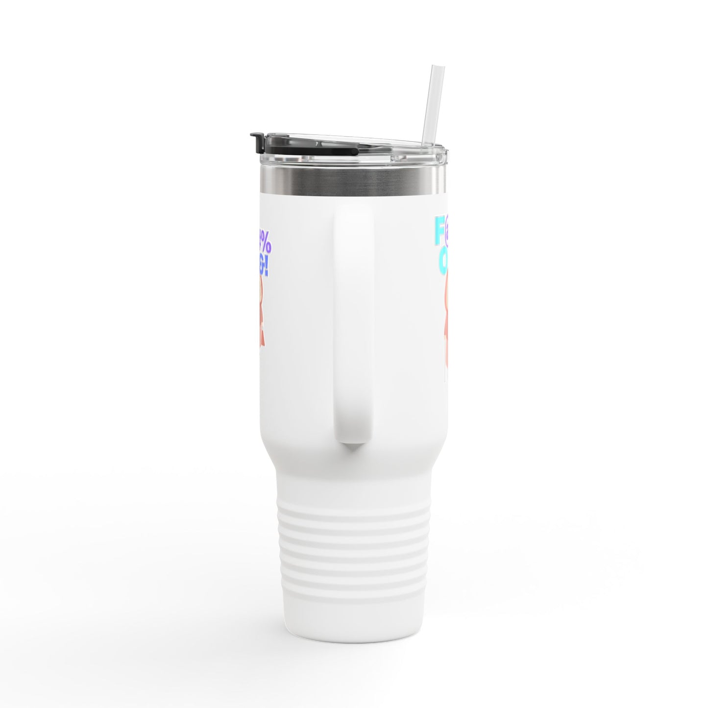 Funny Insulated Travel Mug, 40oz Hilarious Grandma Design