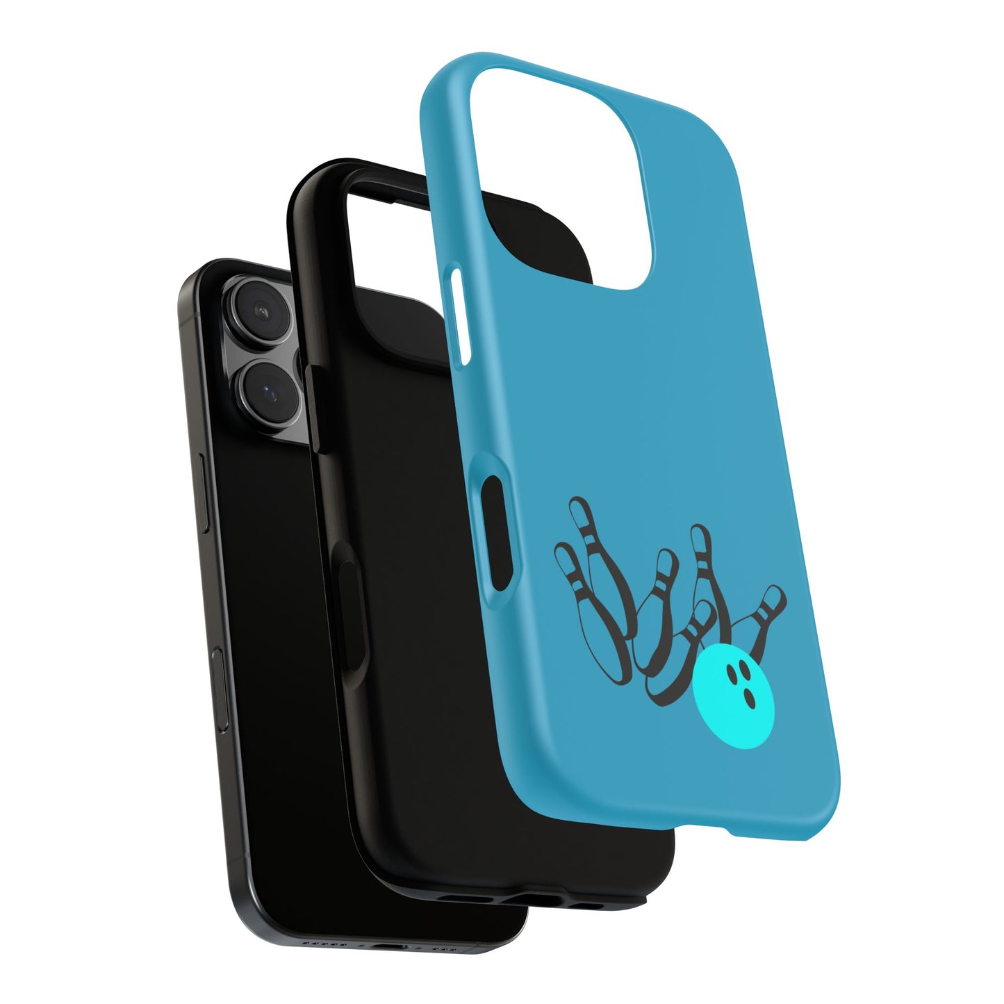 Bowling Phone Case, Tough Cases for Bowling Enthusiasts, Fun Gift for Bowlers, Unique Phone Accessory, Sports Themed Cases