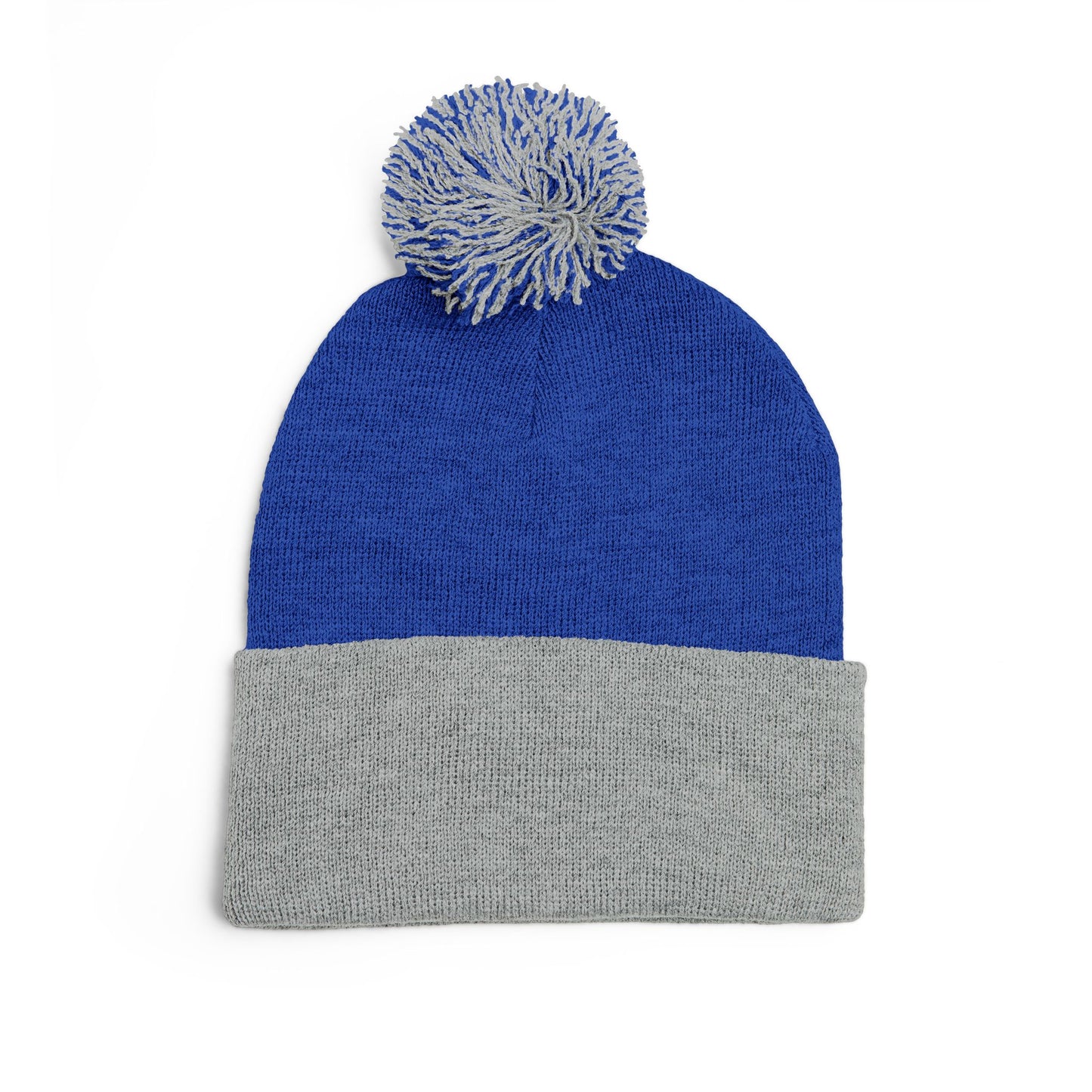 Cozy Pom-Pom Knit Cap, Winter Beanie, Embroidered Hat, Gift for Him/Her, Stylish Knitwear, Cold Weather Accessory
