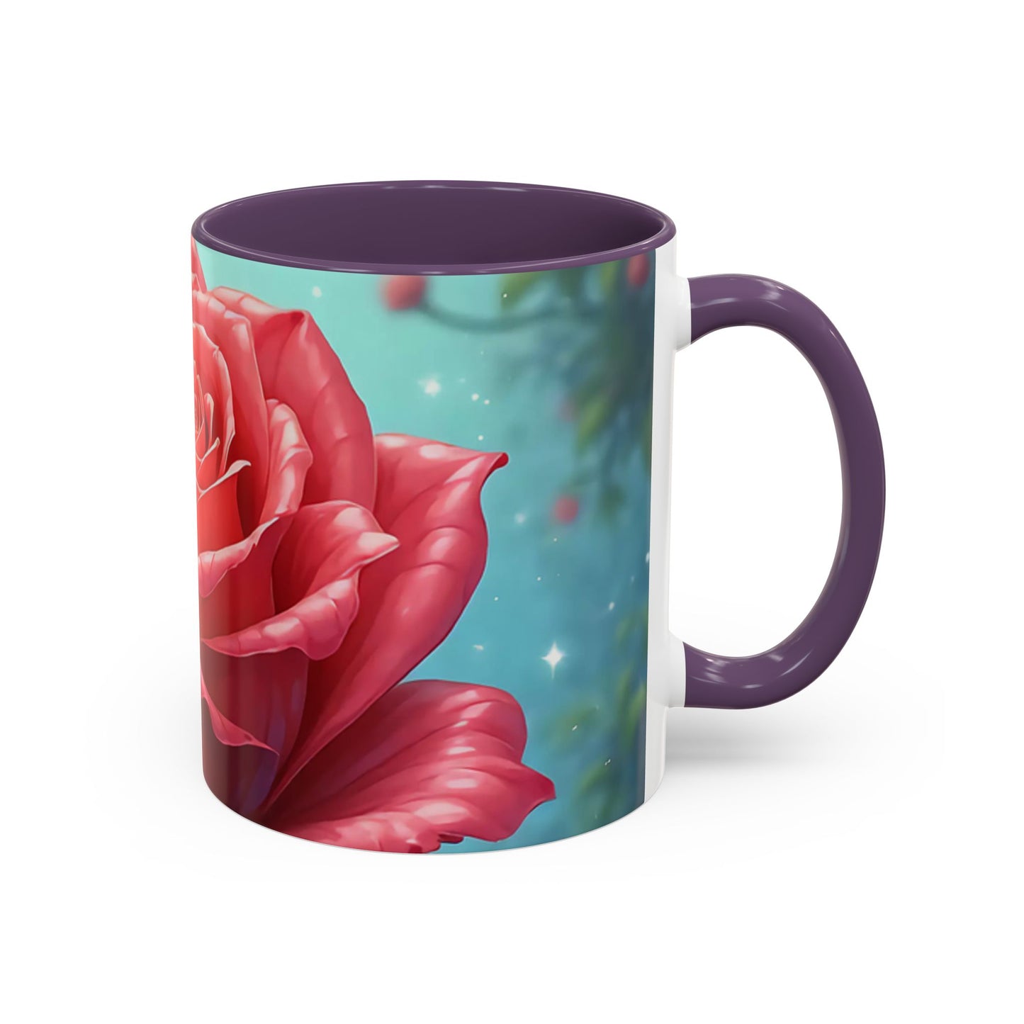 Elegant Rose Coffee Mug for Floral Lovers, Perfect Gift for Mother’s Day, Birthday, Home Decor, Garden Enthusiasts, Art Collectors