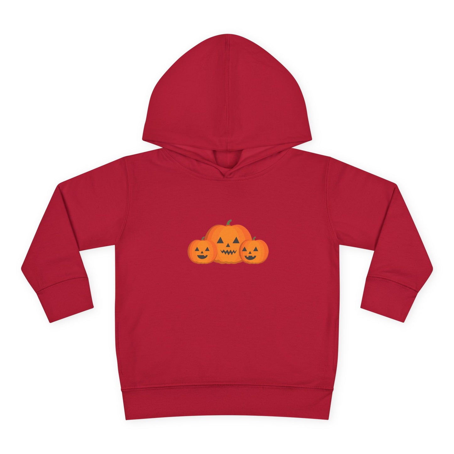 Halloween Pumpkin Toddler Hoodie, Cozy Autumn Wear, Kid's Holiday Sweatshirt, Fall Outfit, Trick-or-Treat Apparel