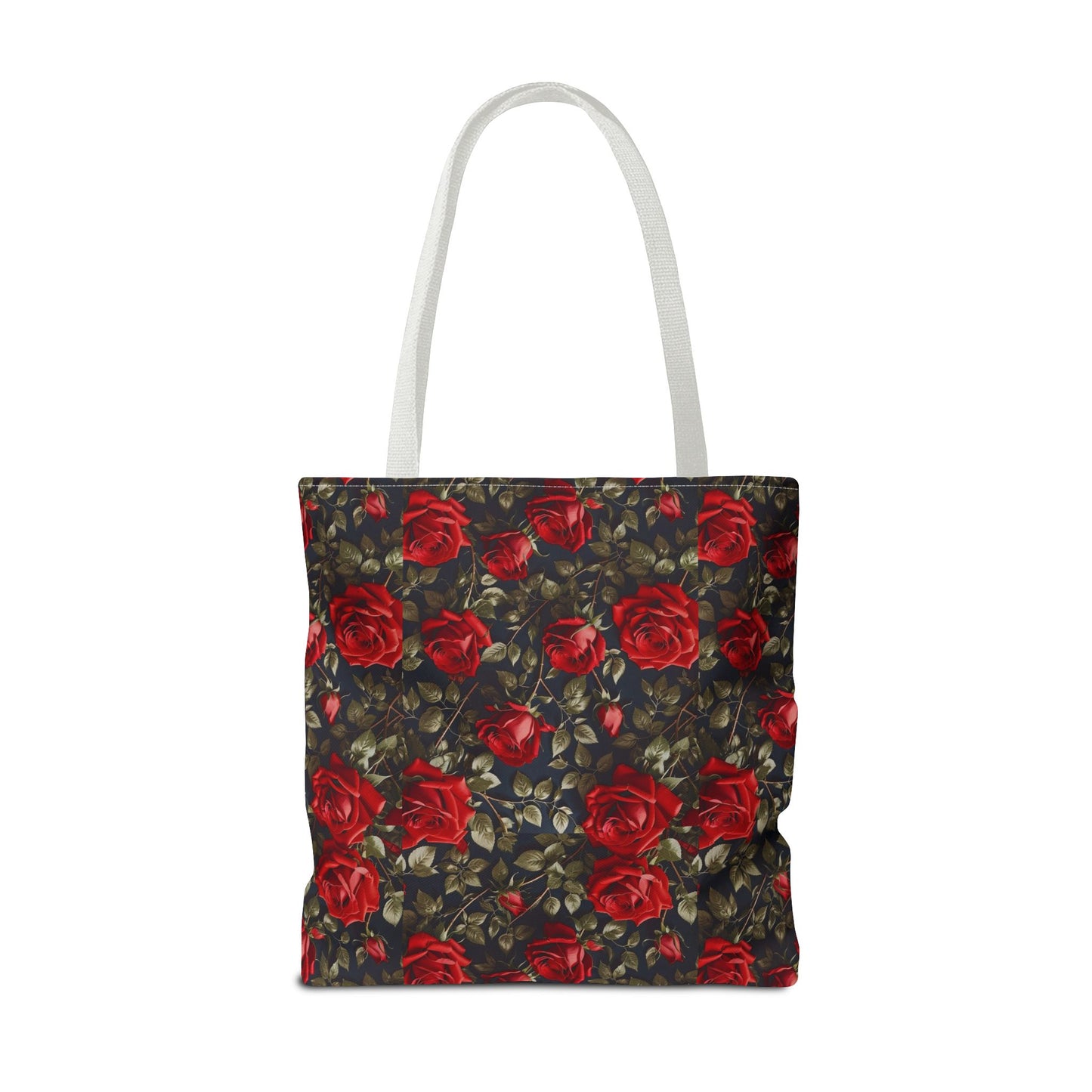 Elegant Floral Tote Bag, Stylish Rose Print, Gift for Her, Eco-Friendly Shopping Bag, Perfect for Spring, Everyday Use, Casual Chic