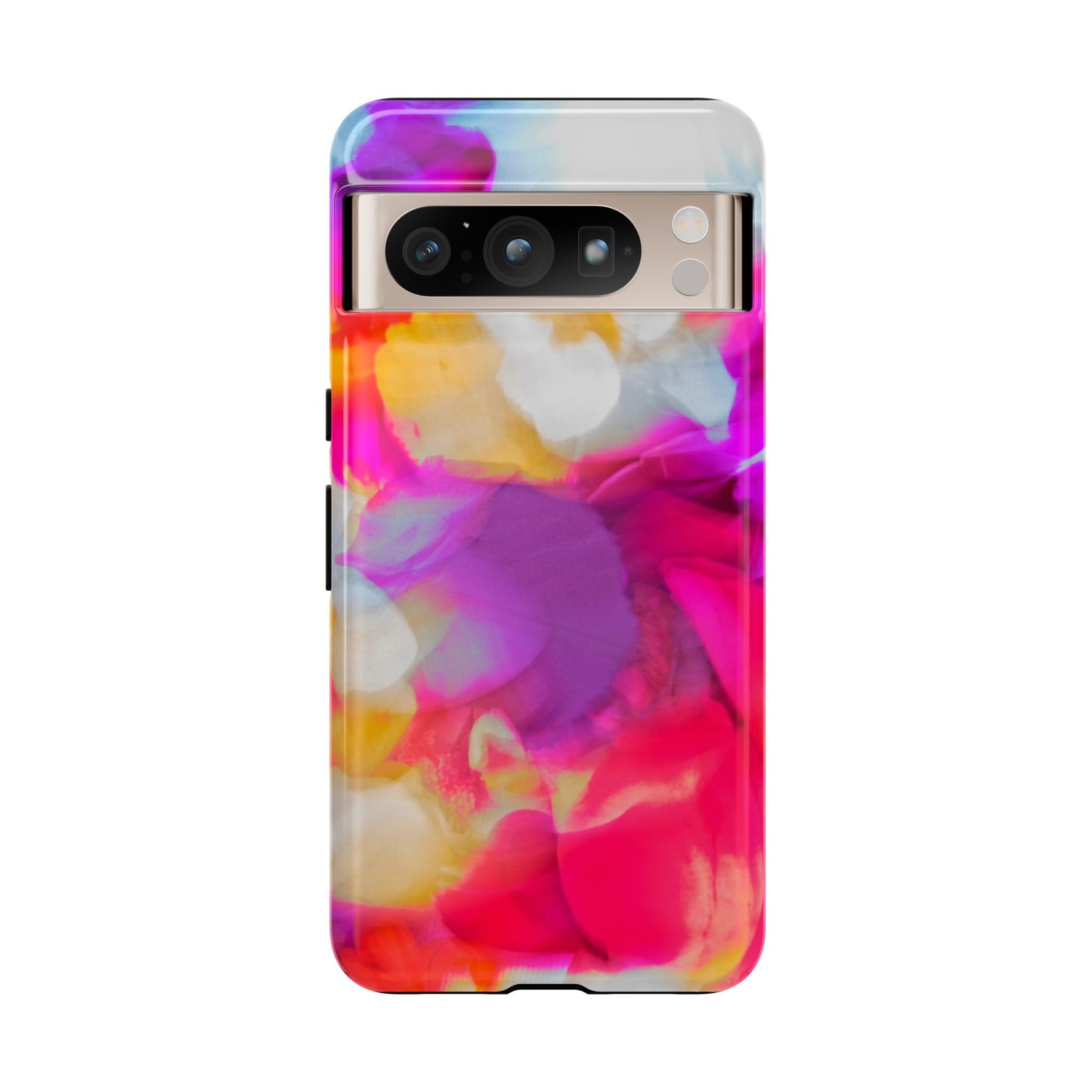 Floral Phone Case: Stylish Art for Your Device, Tough Cases, Gift for Her, Flower Print, Trendy Accessories, Phone Protection