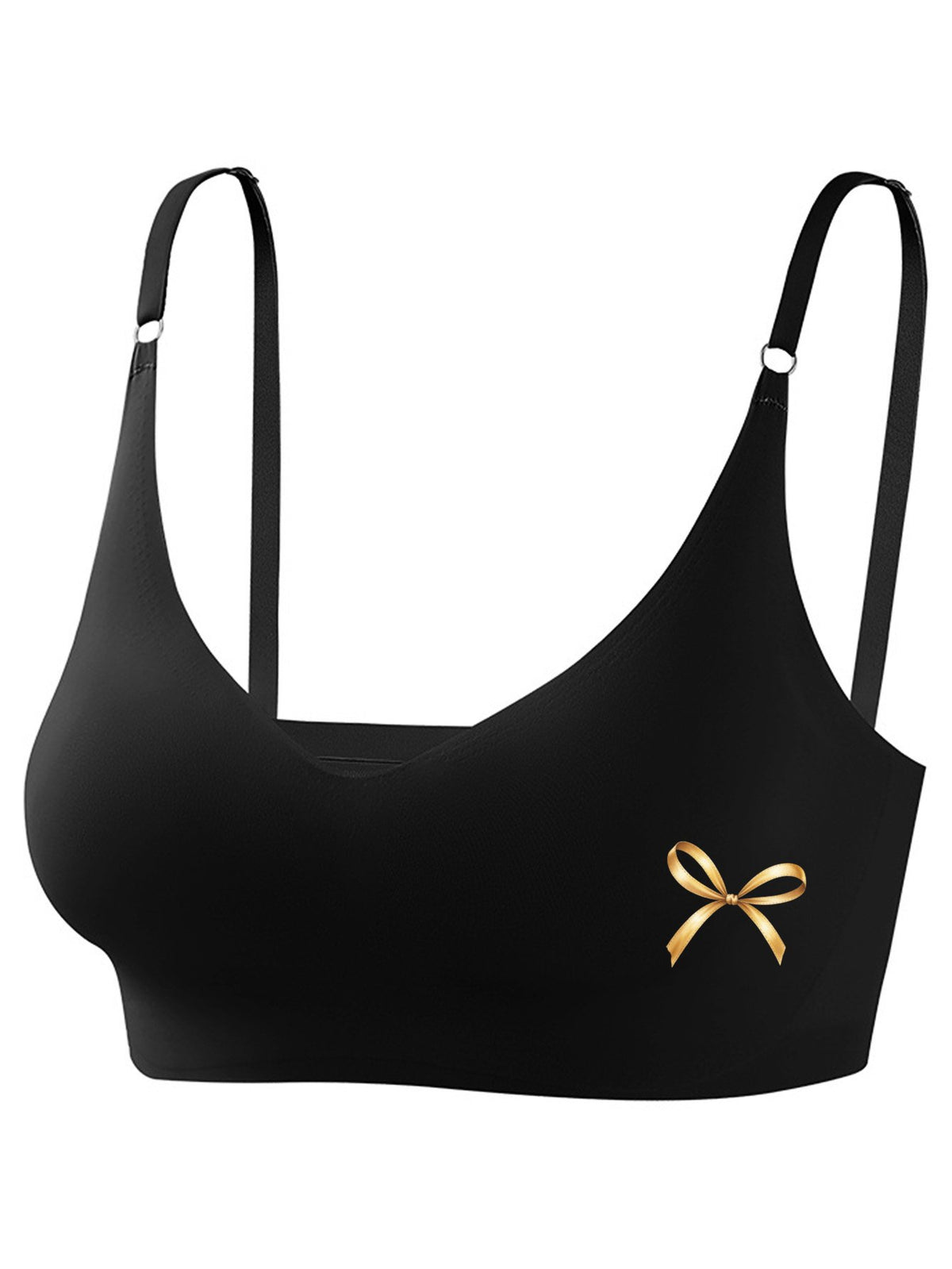 Seamless Bra for Women Gold Ribbon