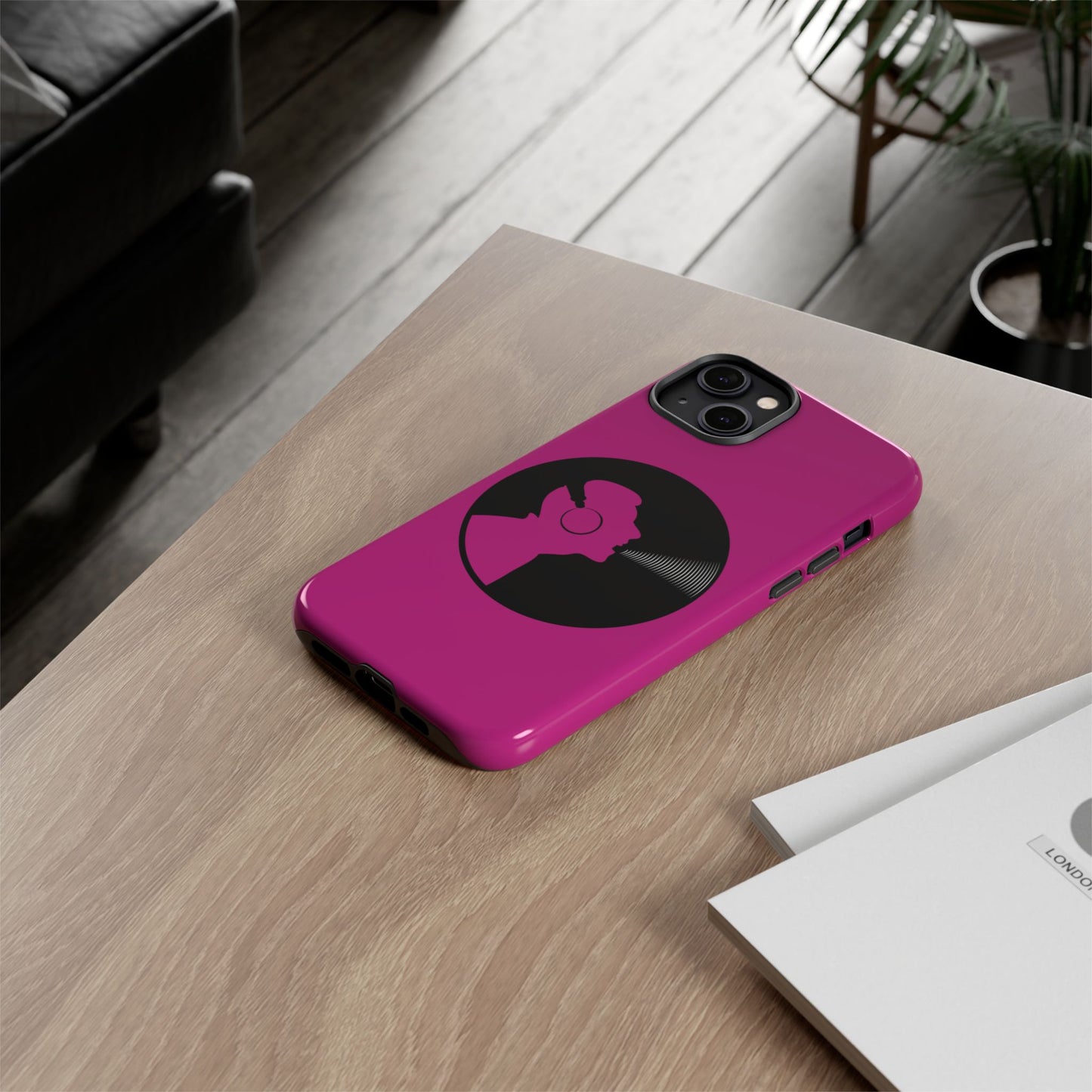 Stylish Phone Case for Music Lovers, Vibrant Tough Cases, Custom iPhone Cover, Gift for Her, Trendy Accessories