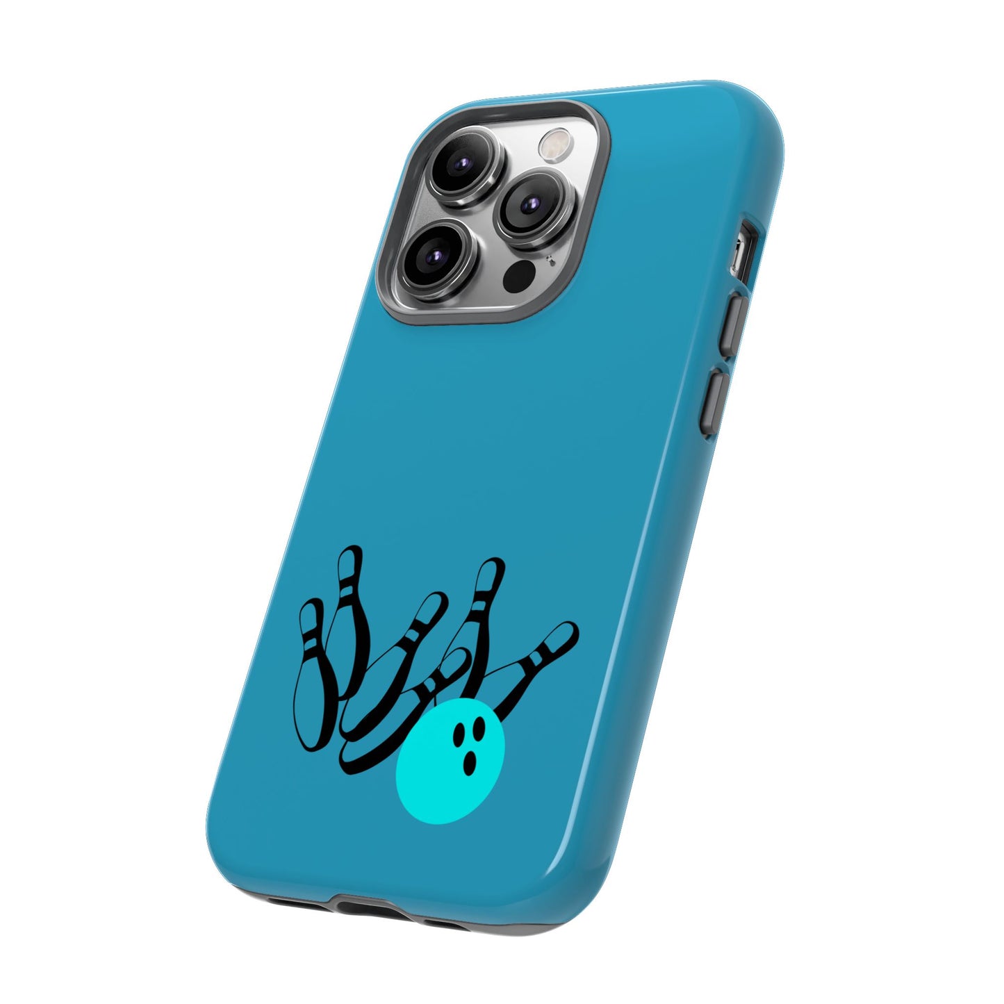 Bowling Phone Case, Tough Cases for Bowling Enthusiasts, Fun Gift for Bowlers, Unique Phone Accessory, Sports Themed Cases