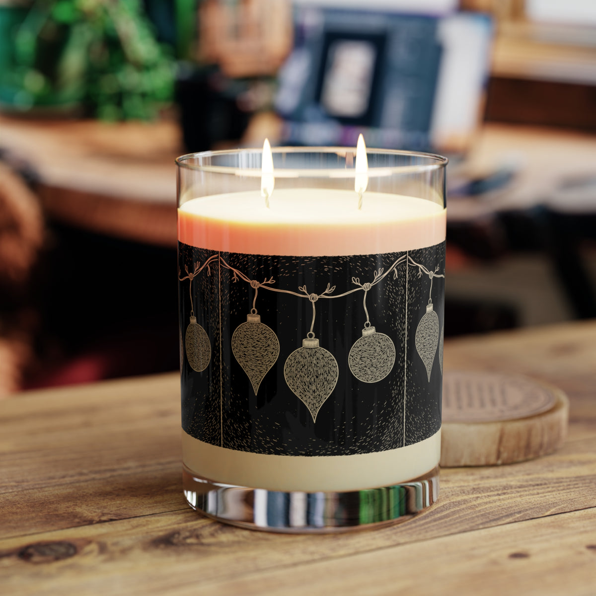 Elegant Holiday Scented Candle, Cozy Home Decor, Christmas Gift, Aromatherapy Candle, Festive Ambiance