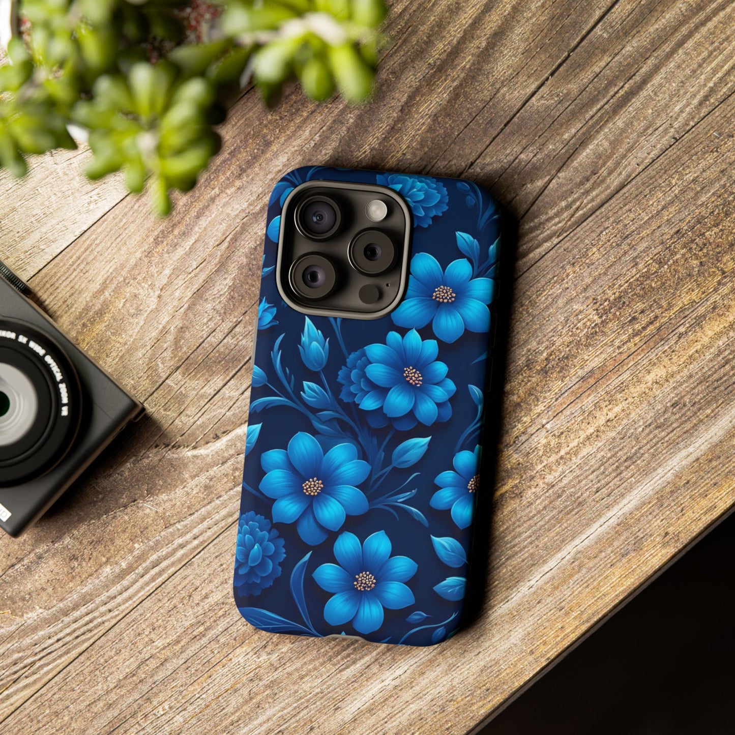 Tough Cases: Floral iPhone Case, Vibrant Phone Cover, Flower Patterned Case, Protective Floral Design, Spring Gift Idea