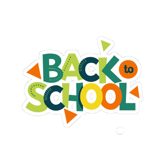 Back to School Kiss-Cut Stickers, Laptop Stickers, School Supplies, Cute Stickers for Kids, Back to School Decor