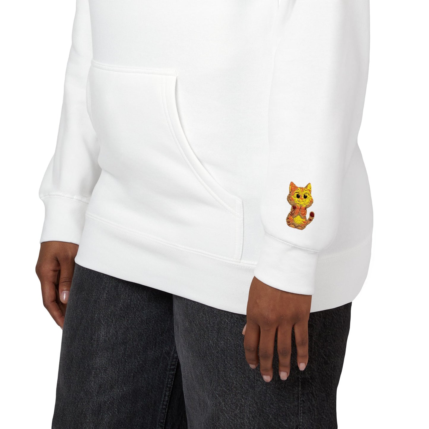 Cozy Fleece Hoodie with Cute Animal Design, Unisex Sweatshirt for Casual Outings, Gifts for Animal Lovers, Perfect for Fall and Winter