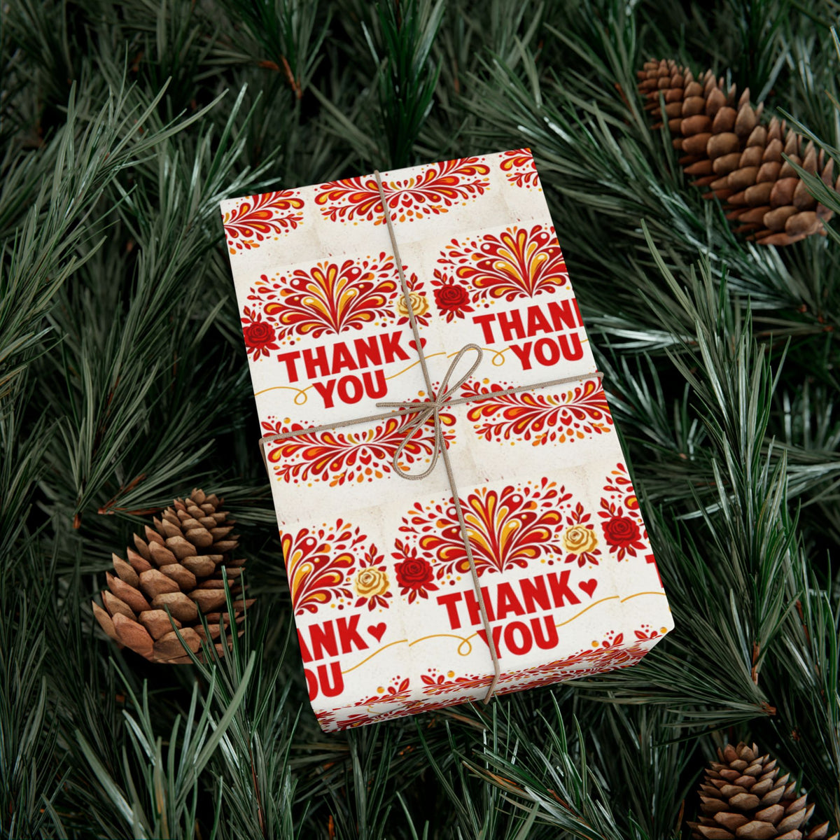 Gift Wrap Papers - "Thank You"