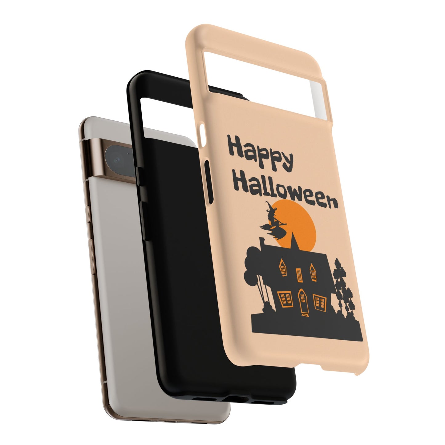 Halloween Phone Case, Spooky Mobile Cover, Tough Case for Phone, Witch Design, Fall Decor, Unique Gift for Halloween