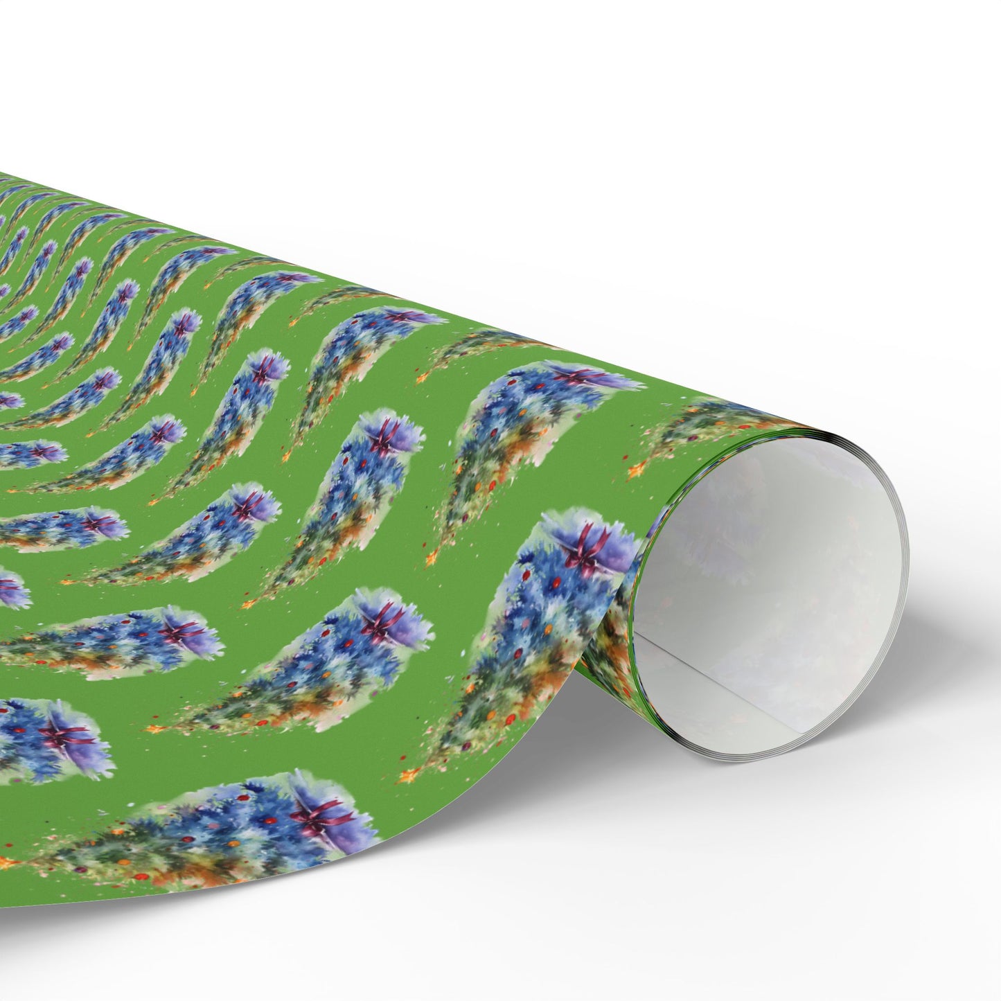 Vibrant Floral Wrapping Paper, Eco-Friendly Gift Wrap for Birthdays, Holidays, Special Occasions, Party Supplies, Green Decor