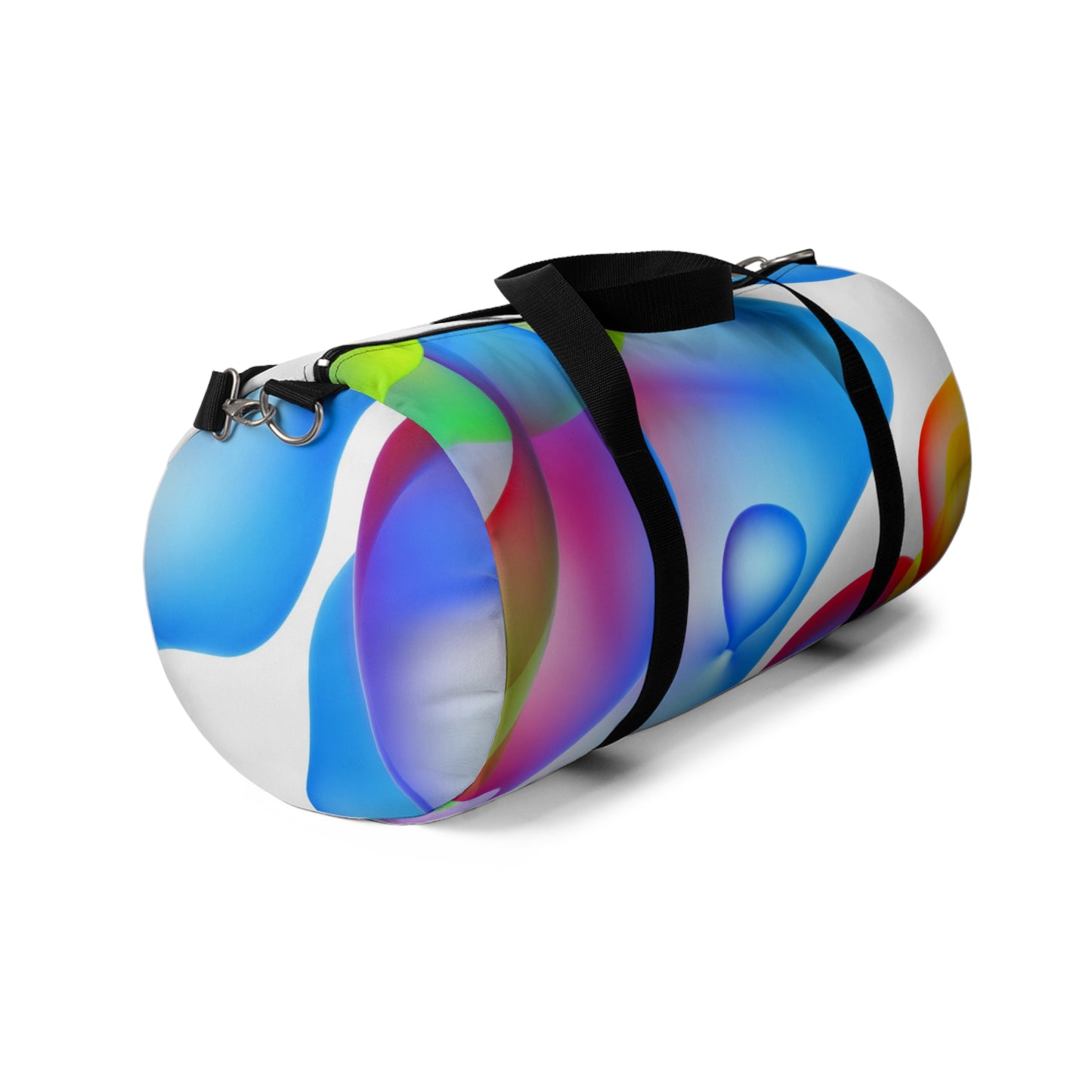 Vibrant Colorful Duffel Bag, Gym Bag, Travel Tote, Weekend Luggage, Sporty Carryall, Perfect for Sports, Yoga, Travel